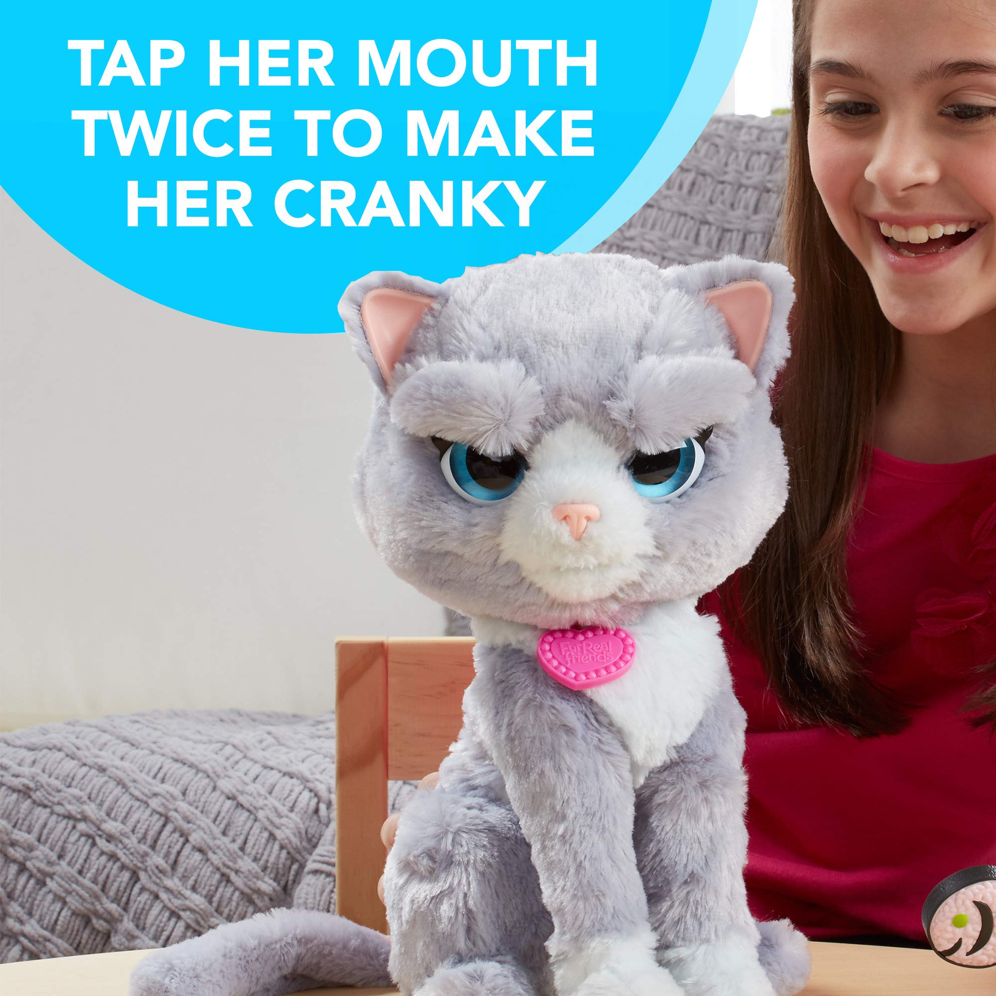 FurReal B5936AS0 Interactive Bootsie the Cat Toy - Realistic Animated Pet for Kids, Perfect for Playtime & Cuddling at Home