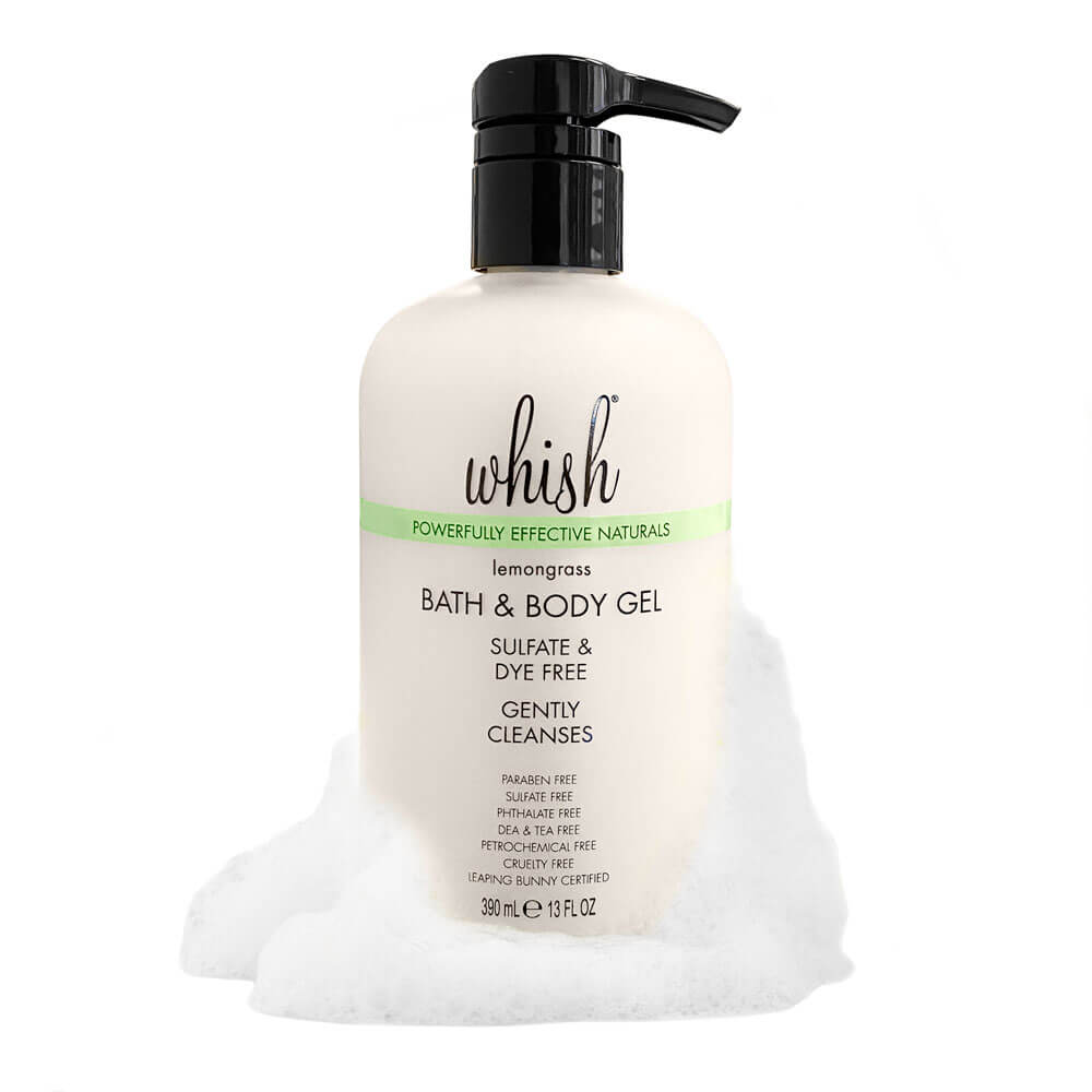 Refreshing Lemongrass Scented Bath & Body Gel for Relaxation - Hydrating & Soothing Shower Gel for Men & Women - Perfect for Spa, Aromatherapy & Daily Skincare Routine