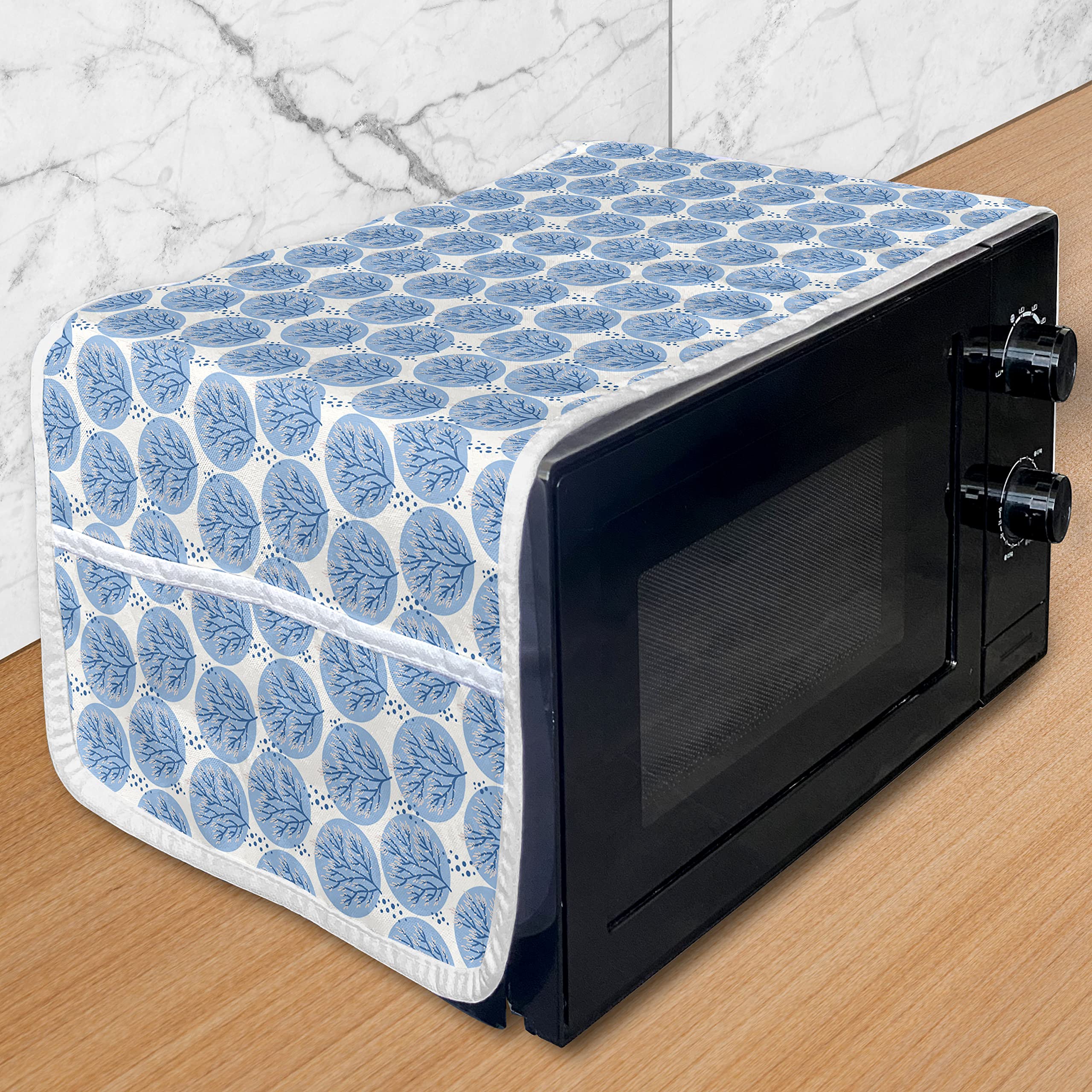 Ambesonne Waterproof Microwave Cover with Pockets - 36