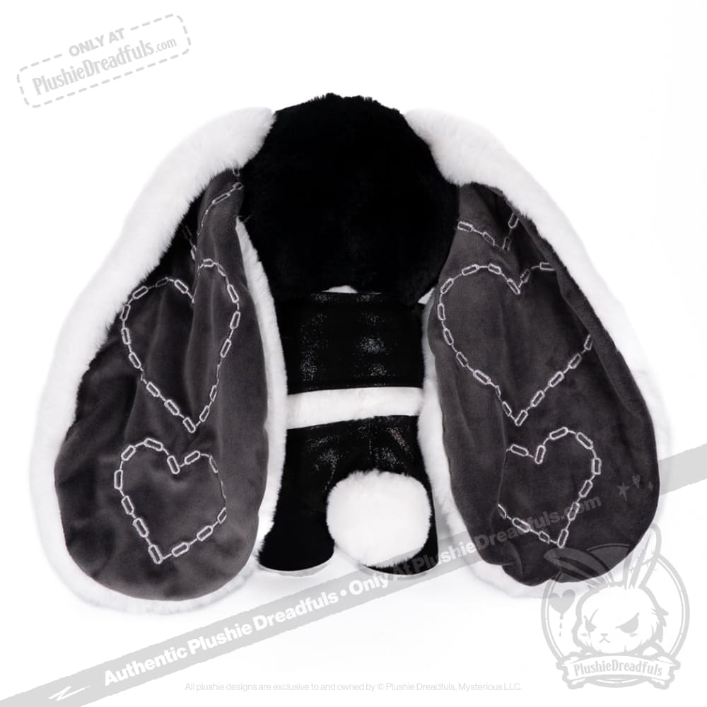 Goth Girl Plushie Dreadfuls - Soft Gothic Stuffed Doll for Alternative Fashion Lovers | Perfect for Bedroom Decor, Halloween Gifts & Emo Aesthetic Collections