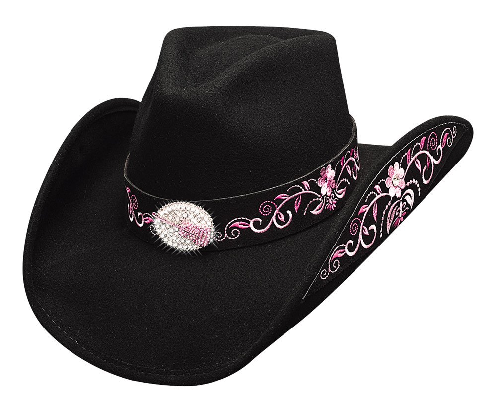 BULLHIDE Western Cowboy Hat - Premium Felt Platinum Collection for Men & Women - Large Size - Perfect for Rodeo, Country Music Festivals & Western Fashion