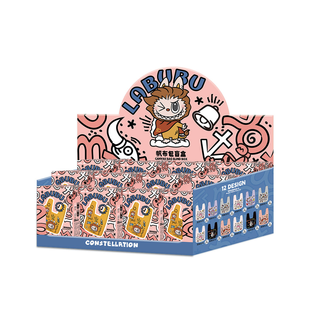 POP MART The Monsters Constellation Series Tote Bag Blind Box - Cute Collectible Handbag for Women & Teens | Perfect for School, Shopping & Cosplay Accessories