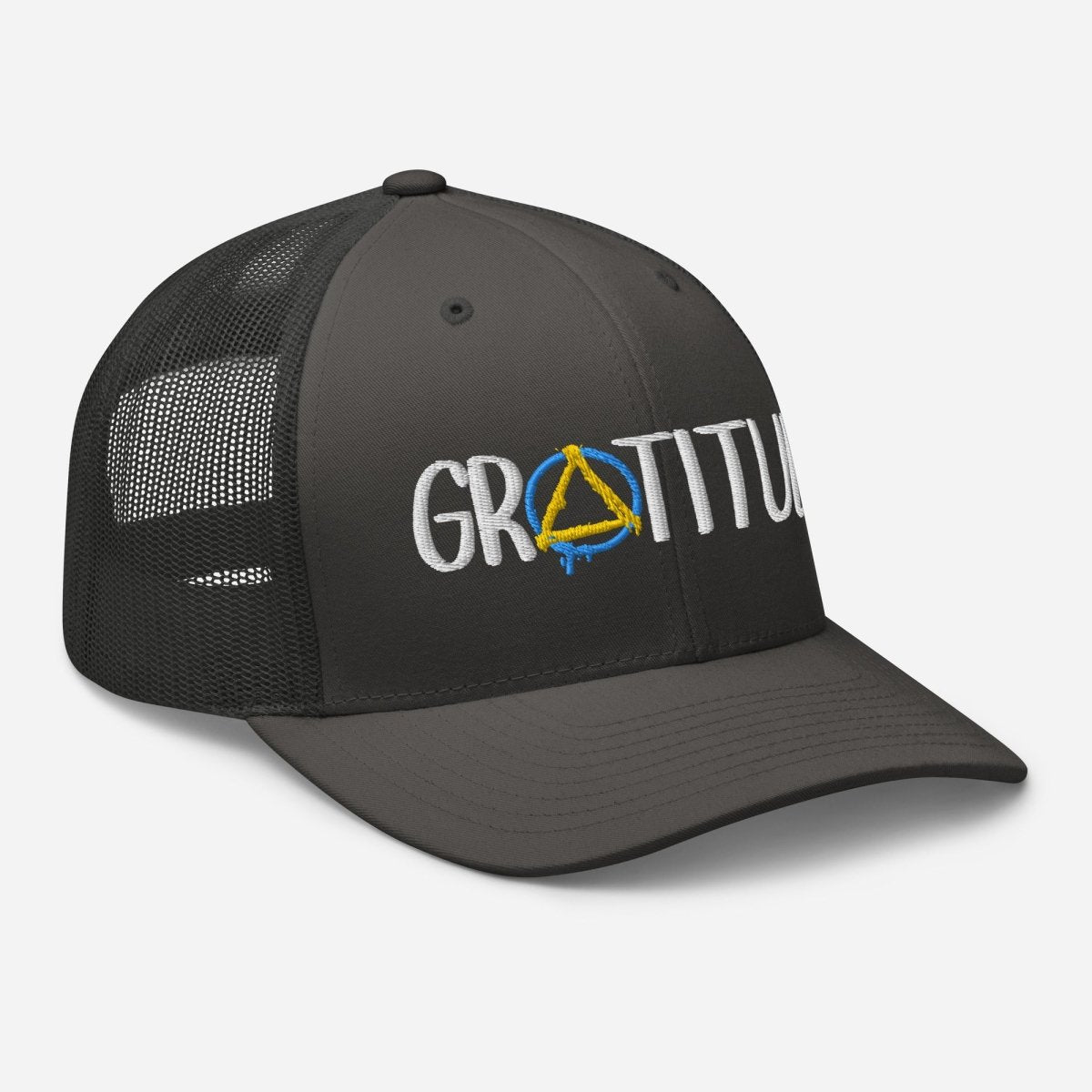 Grateful Trucker Hat - Adjustable Snapback Cap for Men & Women - Perfect for Outdoor Activities, Hiking, and Casual Wear