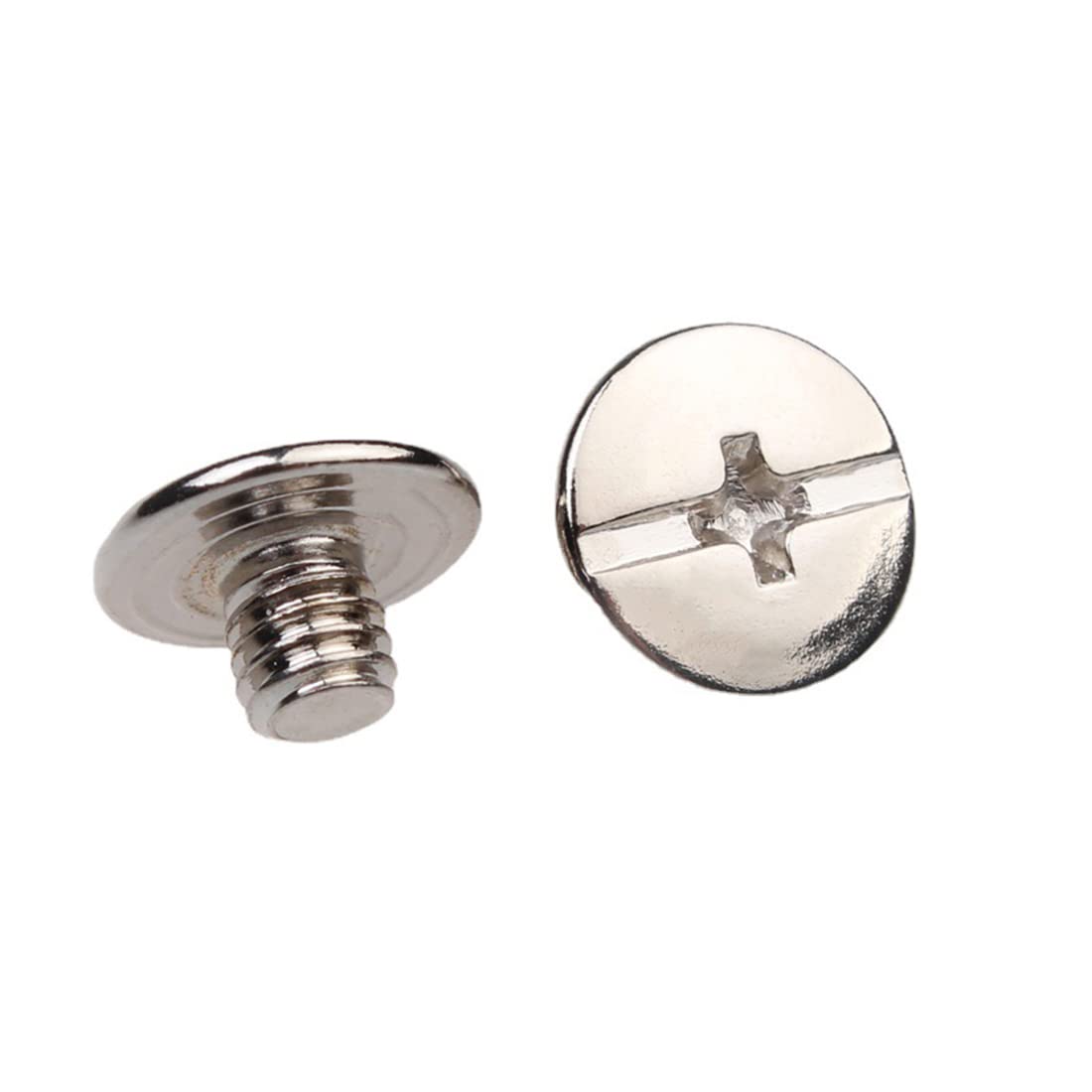 MenYiYDS-30 Sets 5mm Chicago Binding Screw Rivet Kit - M5 Binding Screws in 3 Sizes for Bookbinding, Leathercraft & DIY Projects - Perfect for Notebooks, Journals & Repair Work