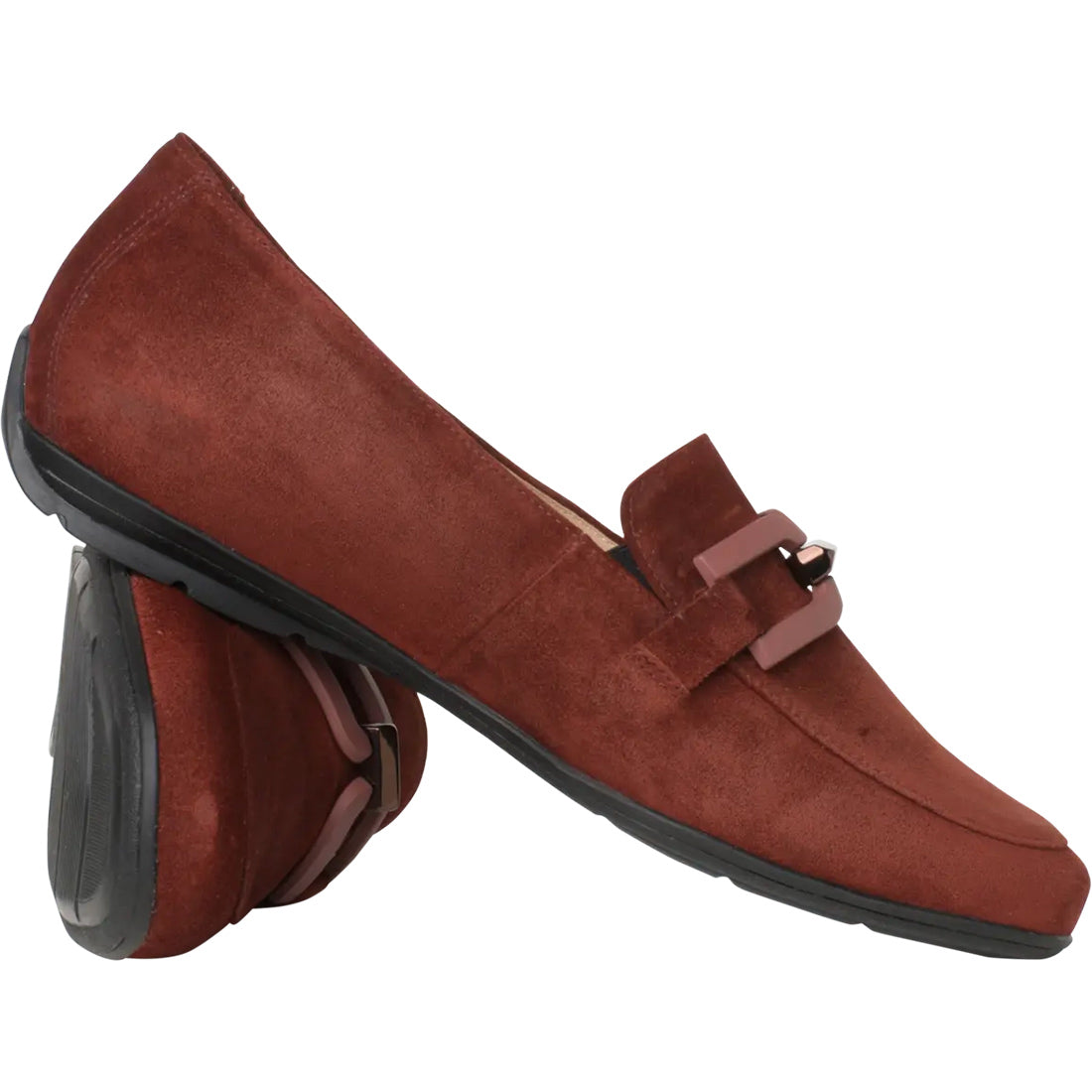 Pescara 301742 Dark Rust Women's Fashion Boots - Waterproof Leather Ankle Boots for Fall/Winter - Perfect for Outdoor Walking, Work & Casual Wear