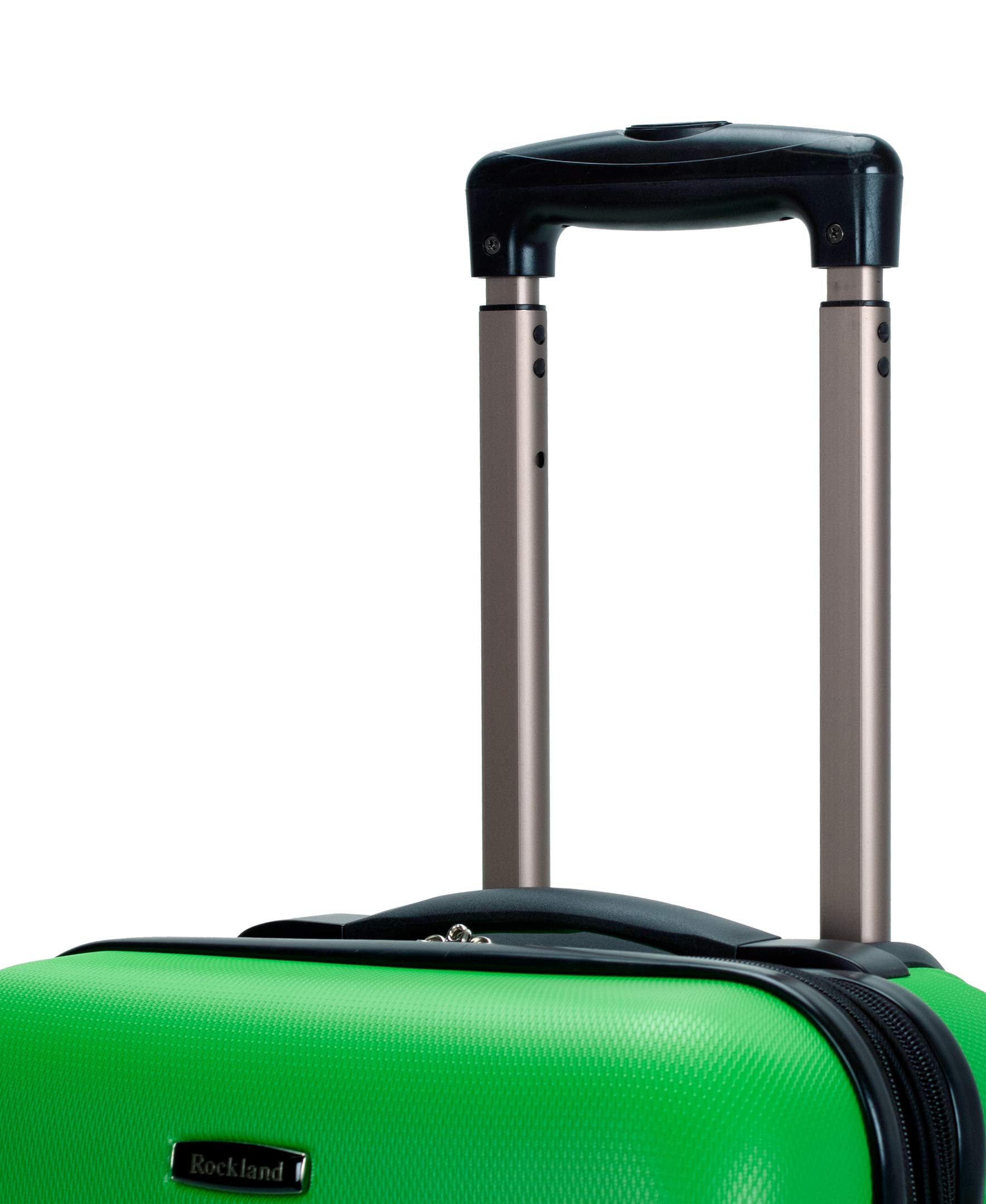 Rockland Melbourne 20-Inch Expandable Hardside Spinner Luggage, Green Carry-On Suitcase - Perfect for Air Travel, Business Trips & Weekend Getaways