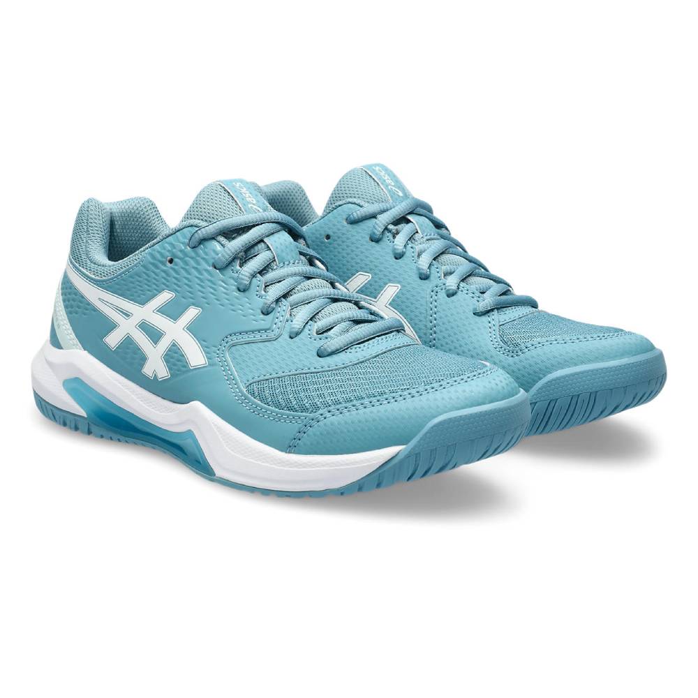 ASICS Gel-Dedicate 8 Women's Tennis Shoes - Lightweight Court Sneakers for Women in Blue/White | Perfect for Tennis, Pickleball & Casual Wear