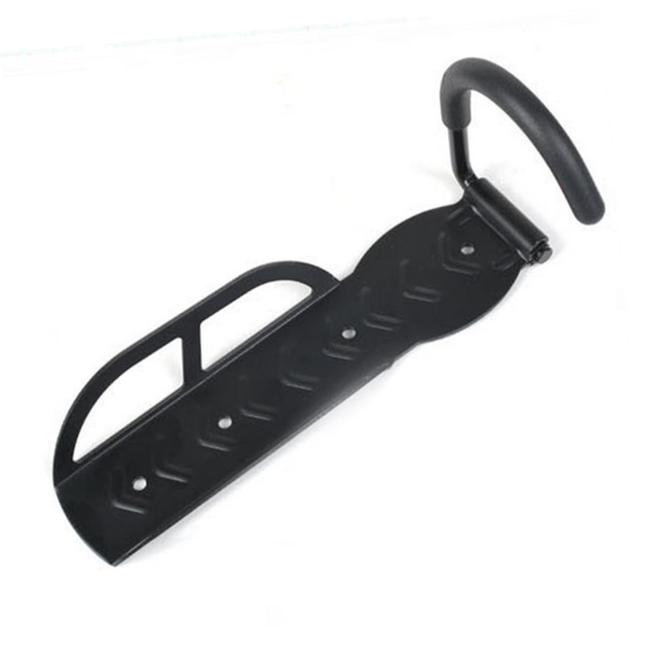BIUDECO 2-Pack Heavy Duty Bike Hooks - Solid Metal Pedal Mount Bike Hanger for Garage Storage, Wall Mounted Bicycle Organizer - Perfect for Garage, Shed, or Basement Bike Storage