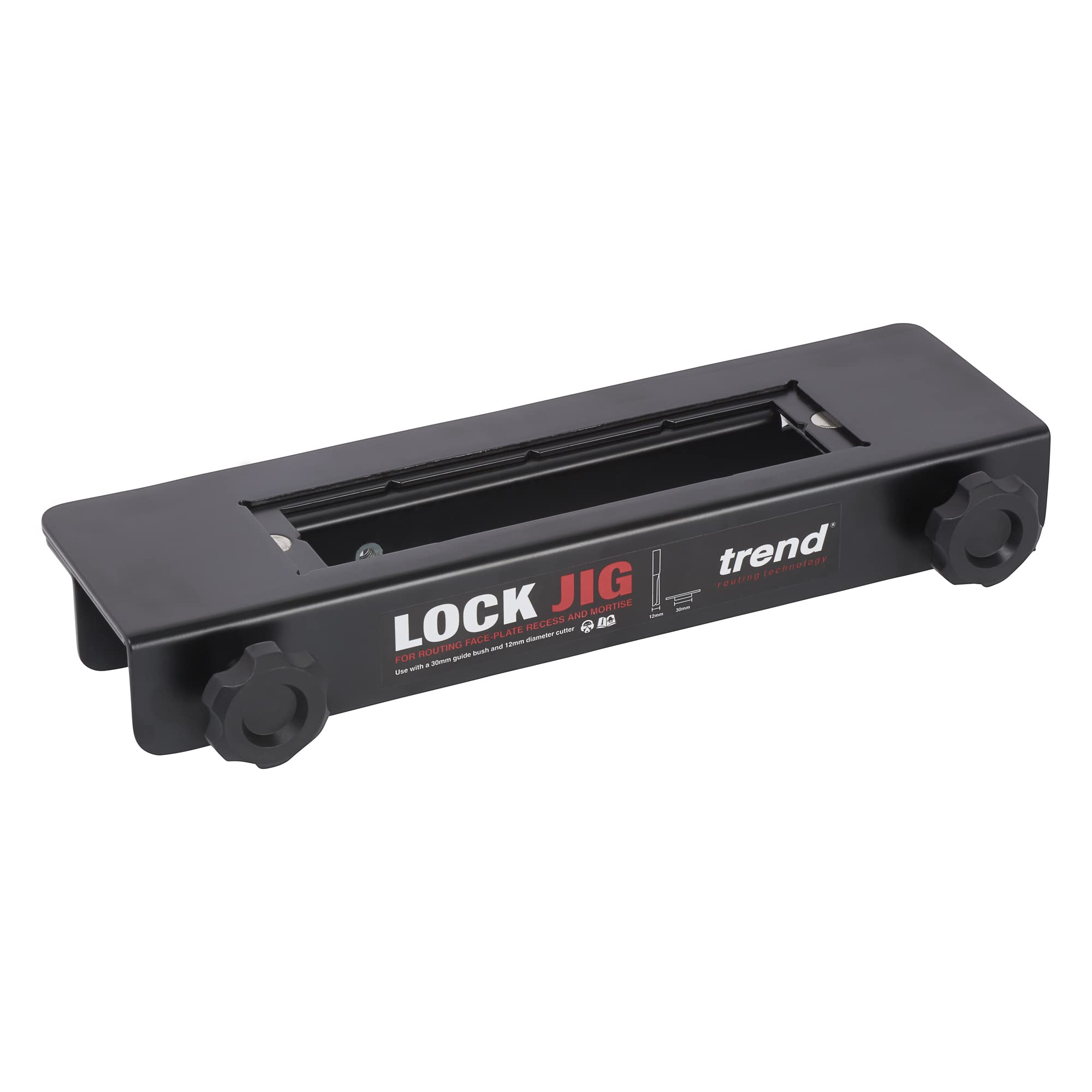 Premium Lock Jig Kit for Woodworking - Perfect for Routing Face-Plate Recess & Mortise Joints | Ideal for Cabinet Making, Door Installation & Furniture Building