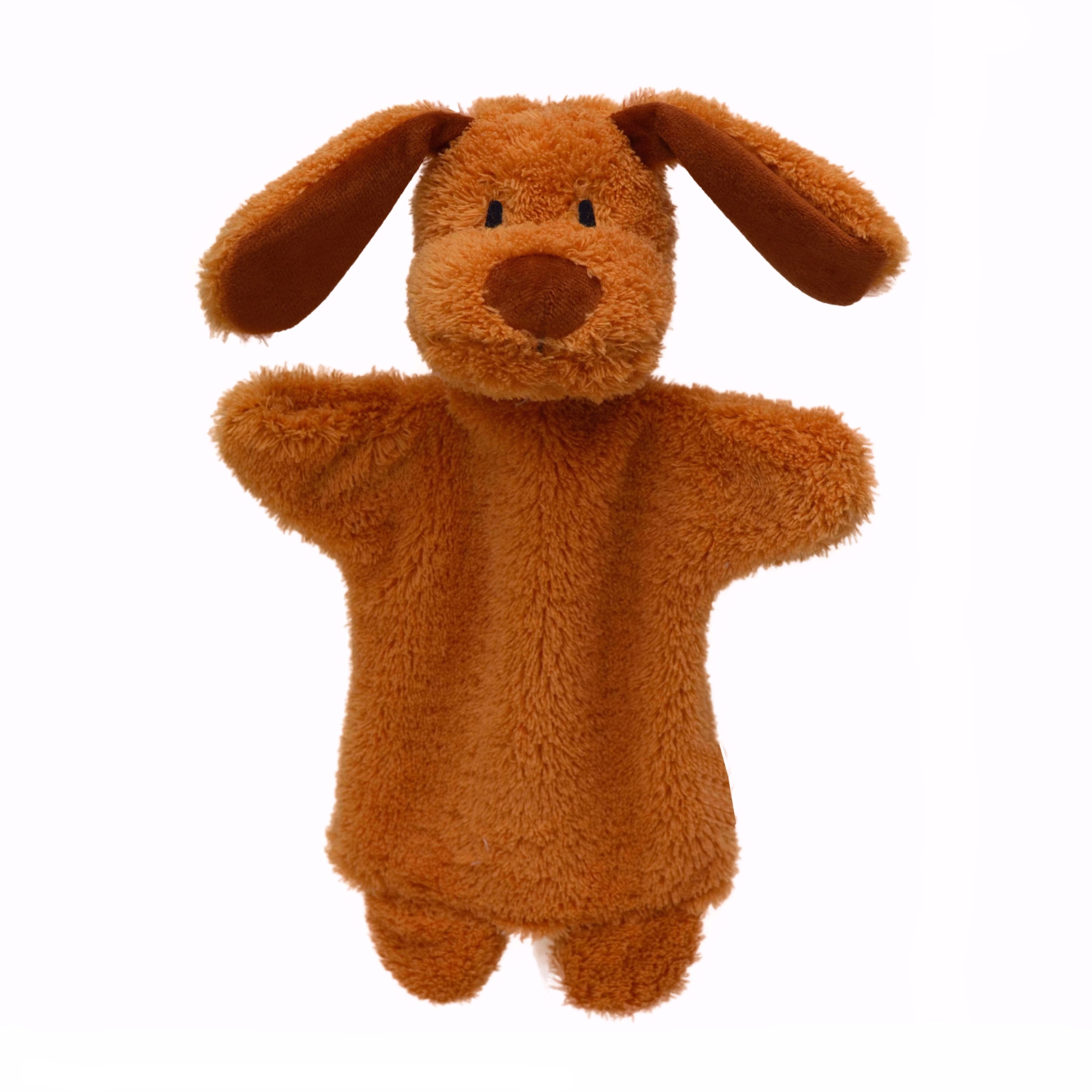 Soft Bass & Bass Baby Hand Puppet Comforter Dog Toy - Cute Plush Puppet for Kids, Infants & Toddlers - Perfect for Storytelling, Playtime & Comfort