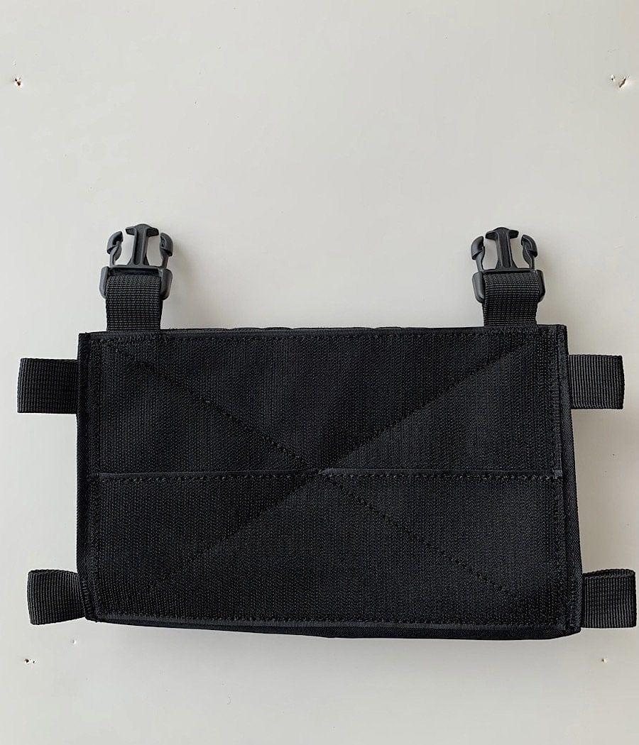 Modular Front Panel for QRF Plate Carrier - Tactical Molle Vest Accessory for Military & Airsoft - Perfect for Outdoor Training & Combat Simulation