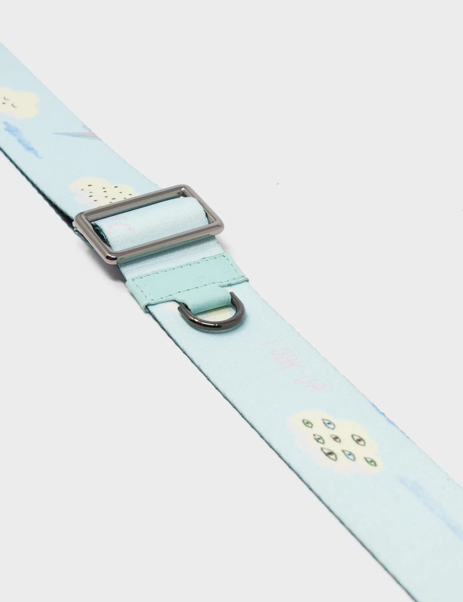 Detachable Water Ballet Blue Nylon Strap - Adjustable Comfortable Swimwear Accessory for Synchronized Swimming, Water Aerobics & Beach Activities