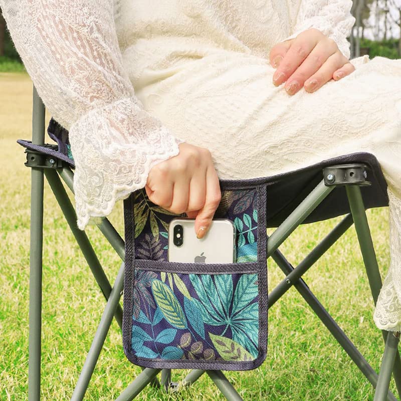 Foldable Portable Camping Table with 4 Folding Chairs - Adjustable Height 20-28in, 37in Length - Includes Storage Net & Carrying Bag - Lightweight Aluminum Beach & Picnic Table for Outdoor, Backyard, BBQ, Tailgating & Beach Parties