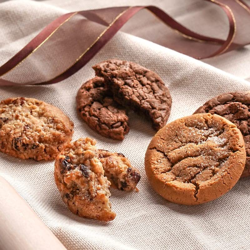 Get Well Soon Gift Basket for Women, Men & Kids | Broadway Basketeers Feel Better Cookies & Brownies Care Package | Perfect After Surgery, Hospital Stay or Illness Recovery Gift