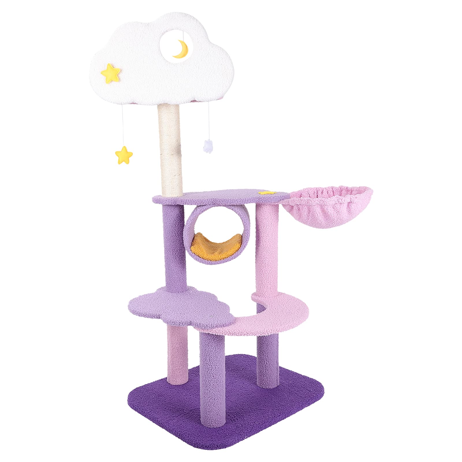 Premium Cat Tree Tower with Scratching Posts & Condo - Multi-Level Playhouse for Indoor Cats - Durable Pet Furniture for Climbing, Scratching & Lounging - Perfect for Small Spaces & Kitty Playtime