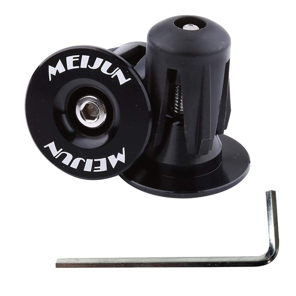 Aluminum Bike Bar End Plugs for Road, MTB, BMX - Secure Grip & Style