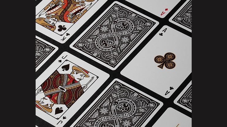 Premium Black Edition Drifters Playing Cards by Dan & Dave – Perfect for Magic Tricks, Cardistry & Poker Games