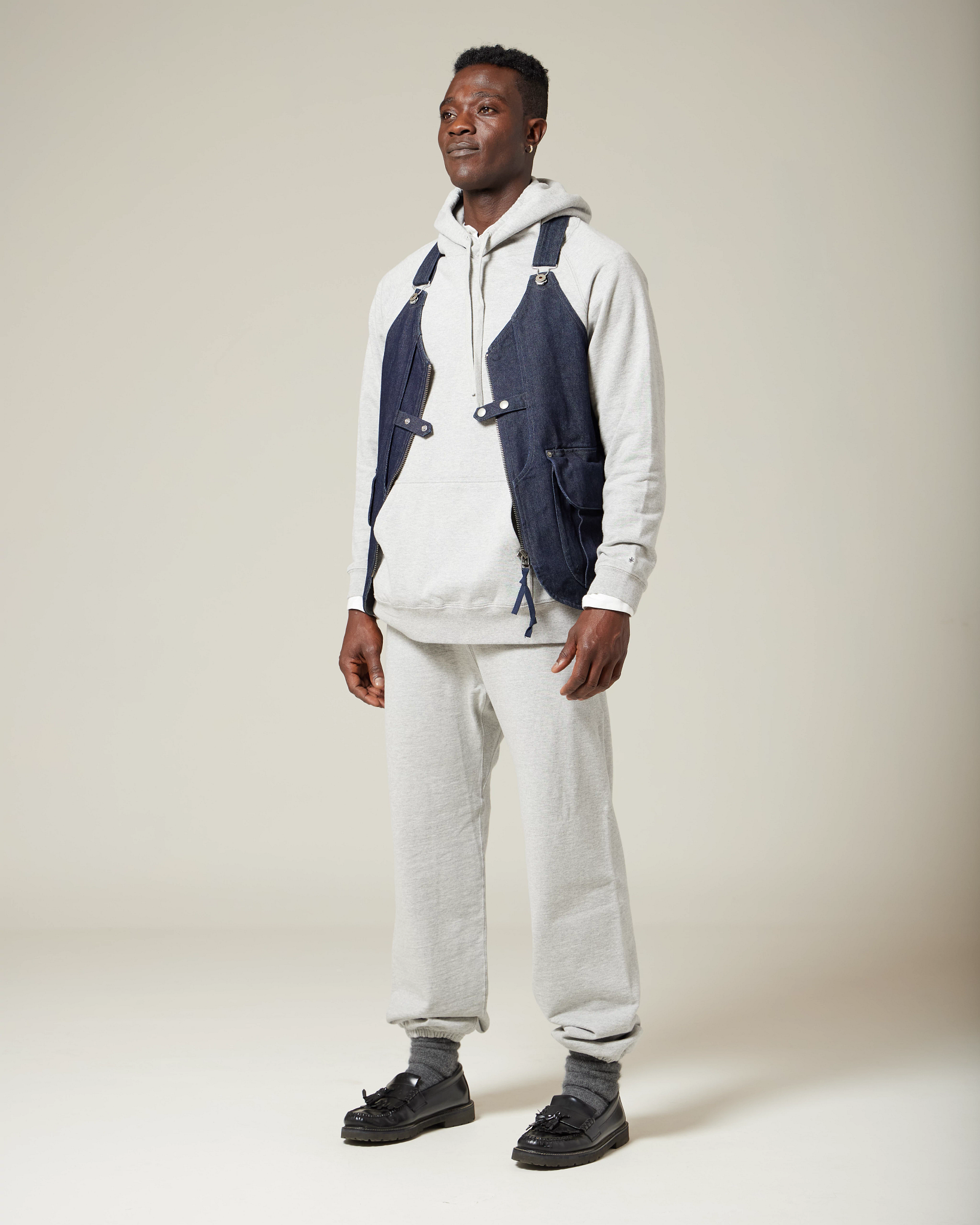 Takibi Denim Vest for Men & Women - Lightweight Distressed Denim Jacket with Front Pockets - Perfect for Casual Outfits, Streetwear, and Outdoor Adventures