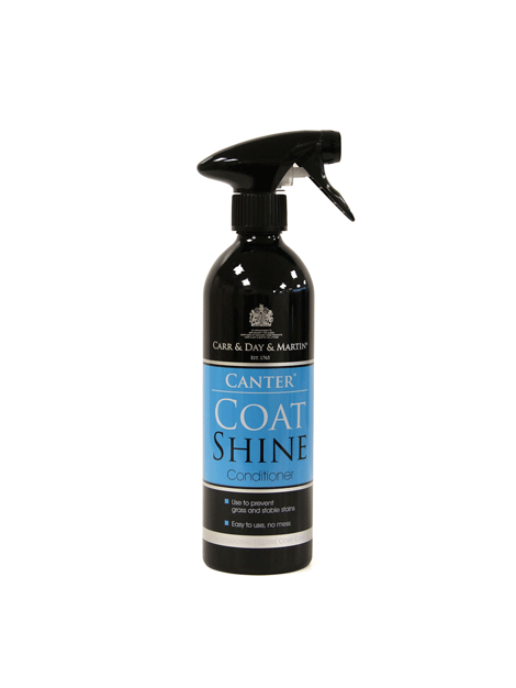 Canter Coat Shine - Premium Horse Coat Polish & Grooming Spray for Show-Ready Shine | Enhances Mane & Tail Gloss | Perfect for Competitions, Rides & Daily Care