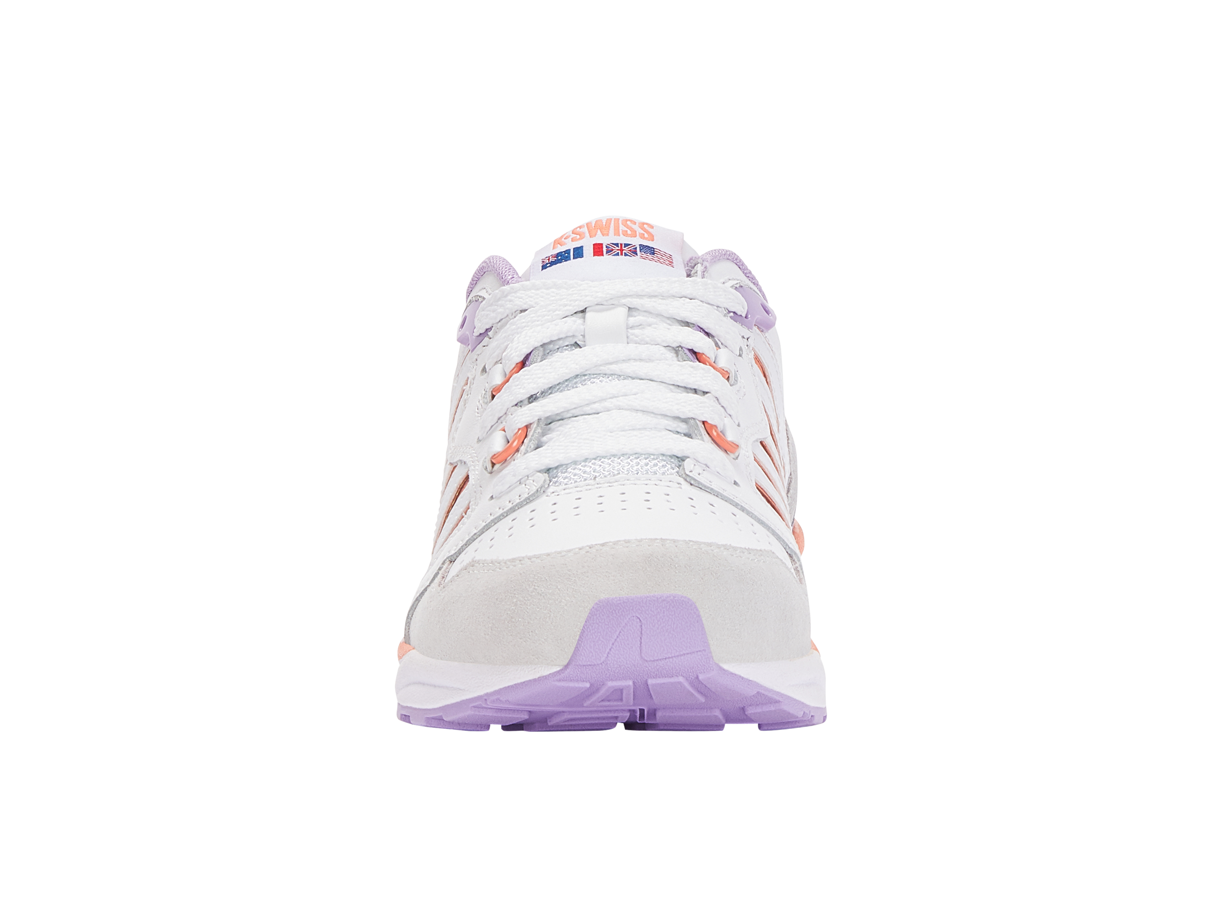 SI 181 Rannell Women's Running Shoes - White/Purple Rose/Canyon Sunset | Lightweight & Breathable for Jogging, Gym & Outdoor Activities