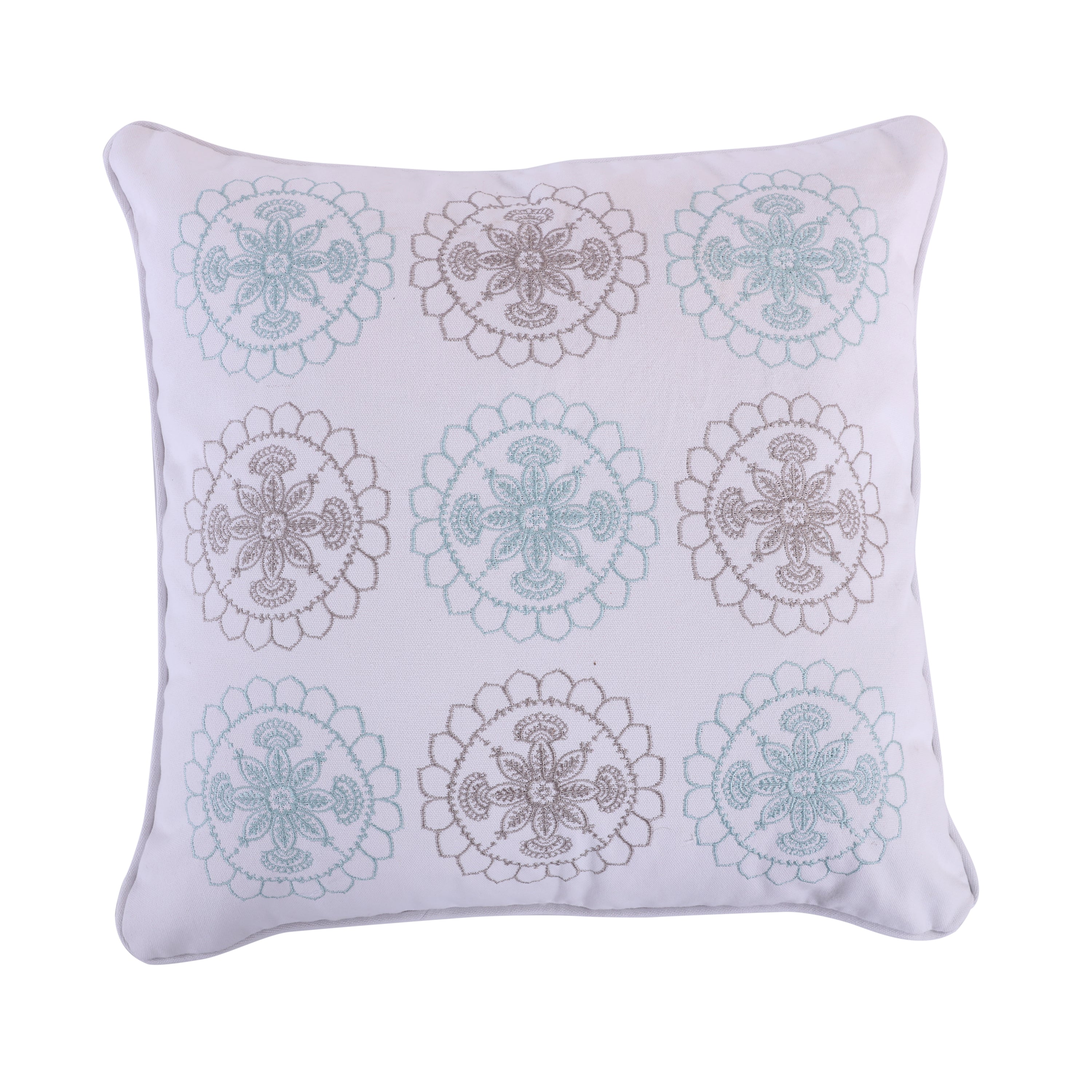 Luxury Spruce Spa Embroidered Pillow - Soft Decorative Throw Cushion for Bed, Sofa & Home Decor - Perfect for Living Room, Bedroom & Relaxation