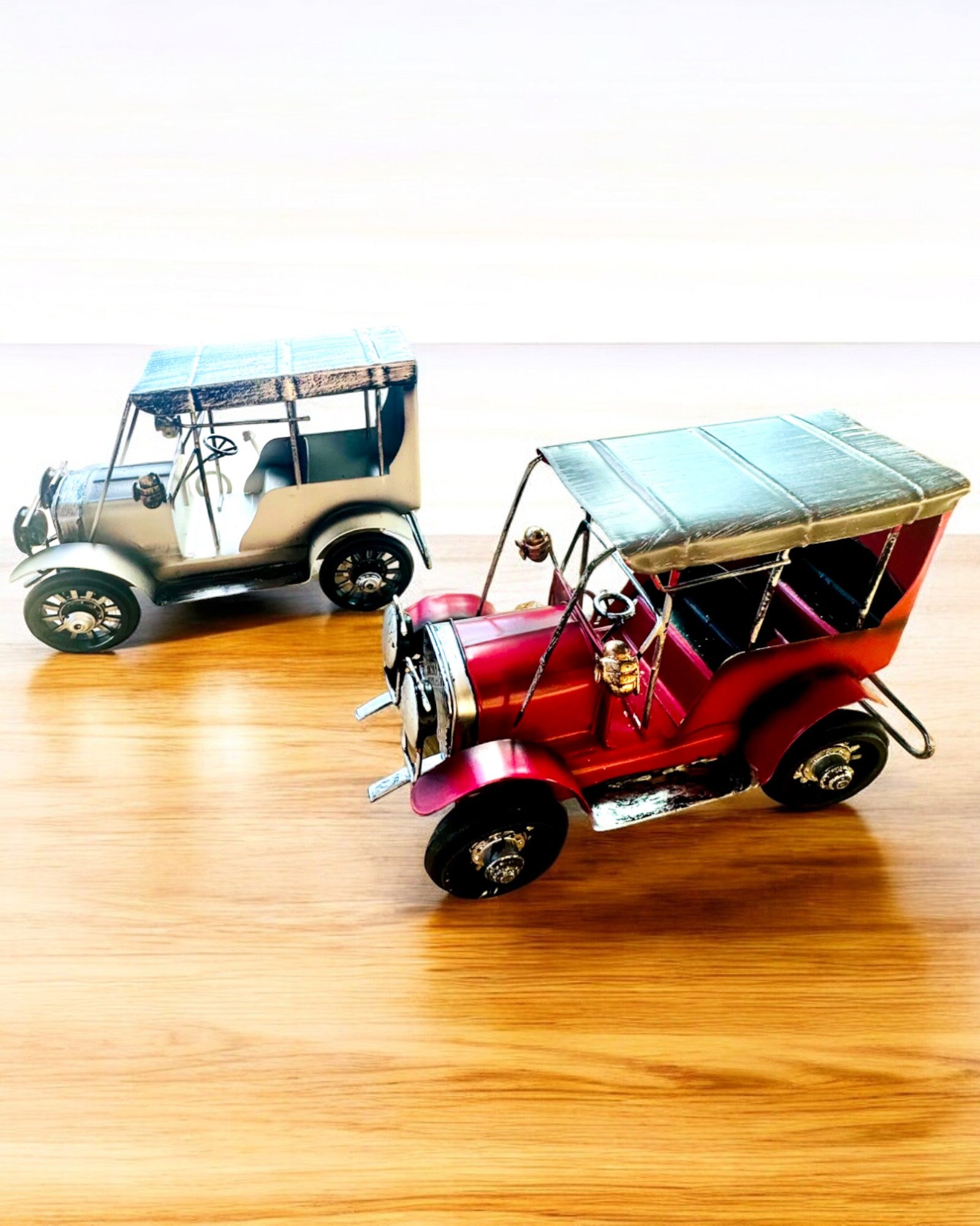 Vintage Classic Car Model Collection - 3 Unique Styles with Custom Engraving | Perfect Gift for Car Enthusiasts & Collectors | Birthday, Anniversary, Father's Day Present