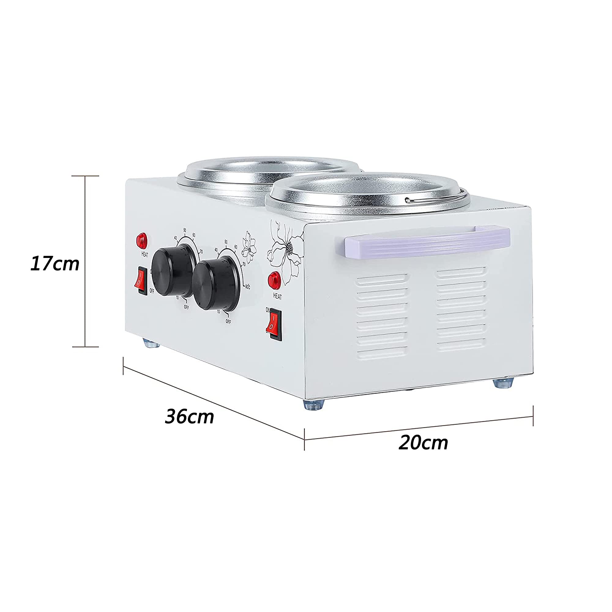 Commercial Chocolate Tempering Machine - 200W Electric Chocolate Melter, 1200ML Professional Chocolate Tempering Pot (0~80°C) for Bakeries, Candy Shops & Home Chocolate Making