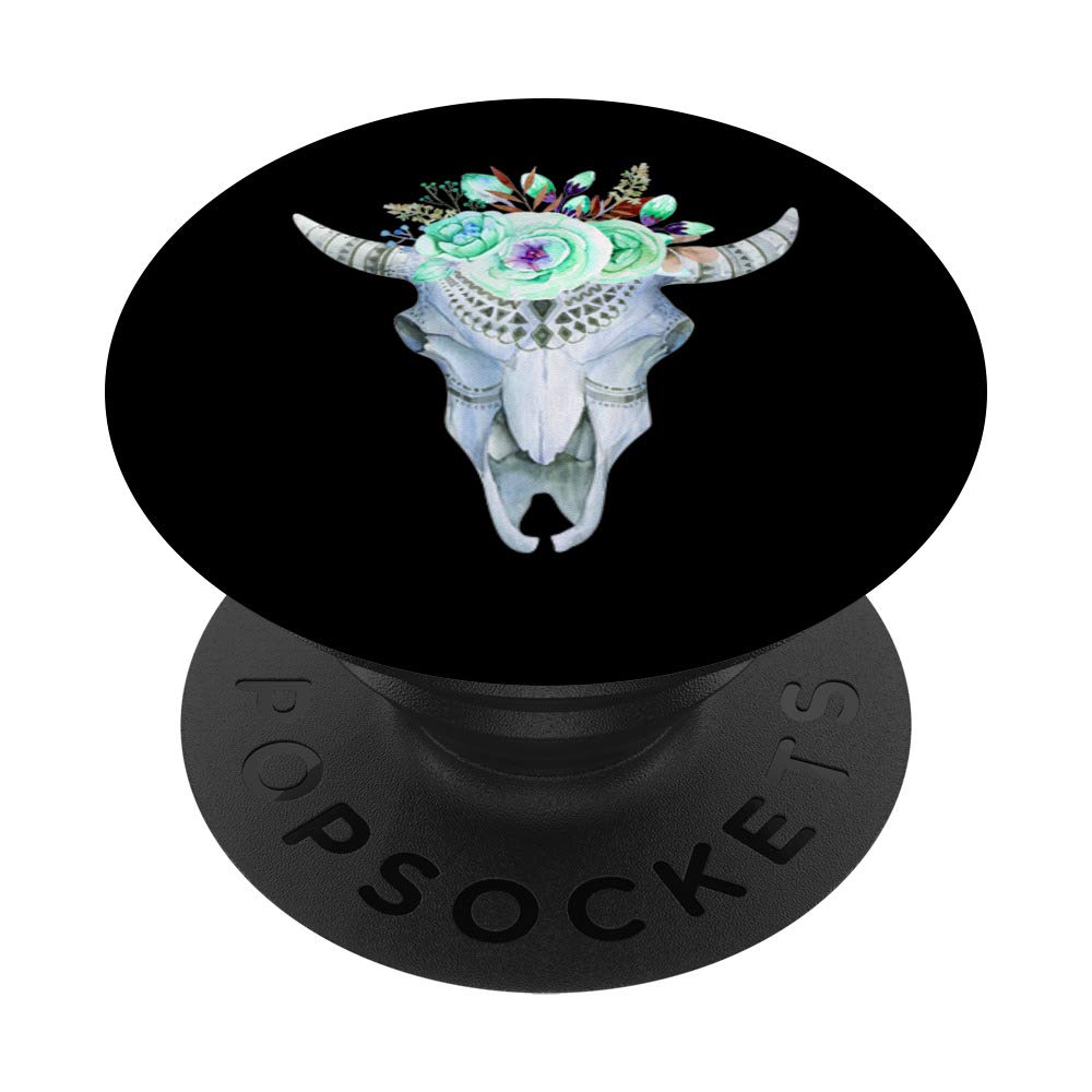 Hippie Cattle PopSockets PopGrip - Swappable Phone Grip & Stand for iPhone, Samsung, Tablets | Perfect for Selfies, Video Calls, and Secure Holding