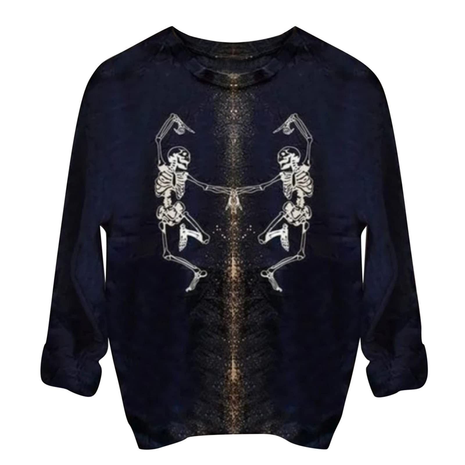 Women's Zip-Up Hoodie with Loose Print Long Sleeves & Sternum Design - Casual Streetwear for Fall/Winter Fashion, Gym, and Outdoor Activities