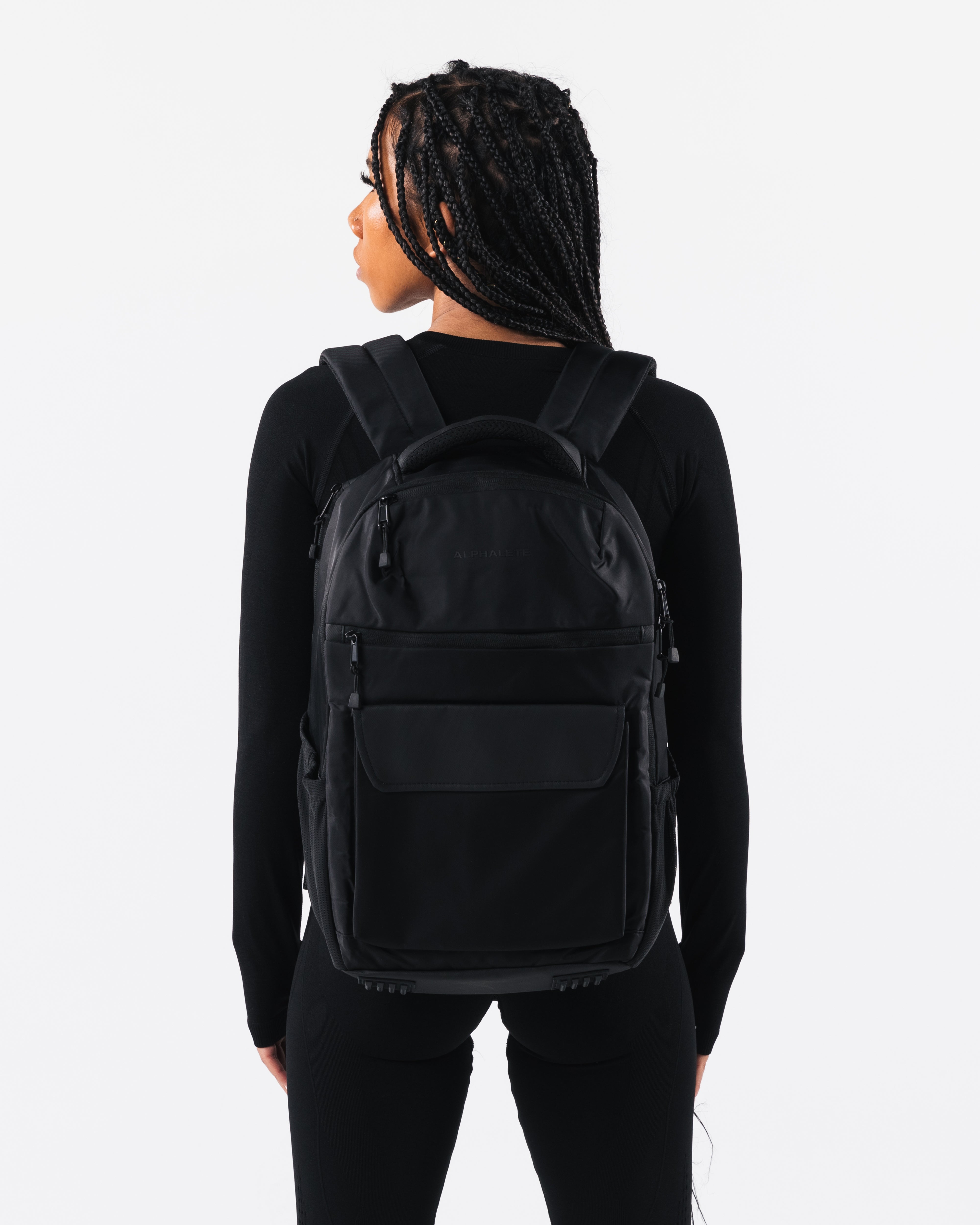 Core Backpack Black - Durable & Stylish School, Travel & Work Backpack for Men & Women | Perfect for Commuting, Hiking & Everyday Use