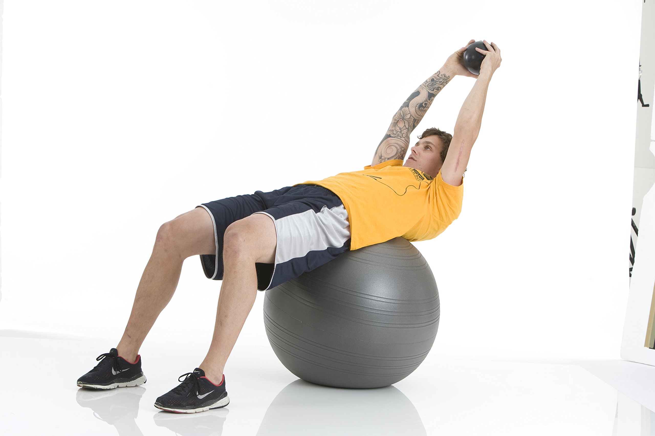 TOGU Hot Shots Weighted Exercise Ball - 2.2lb Soft Medicine Ball for Strength Training, Yoga & CrossFit Workouts - Perfect for Home Gym, Pilates & Physical Therapy