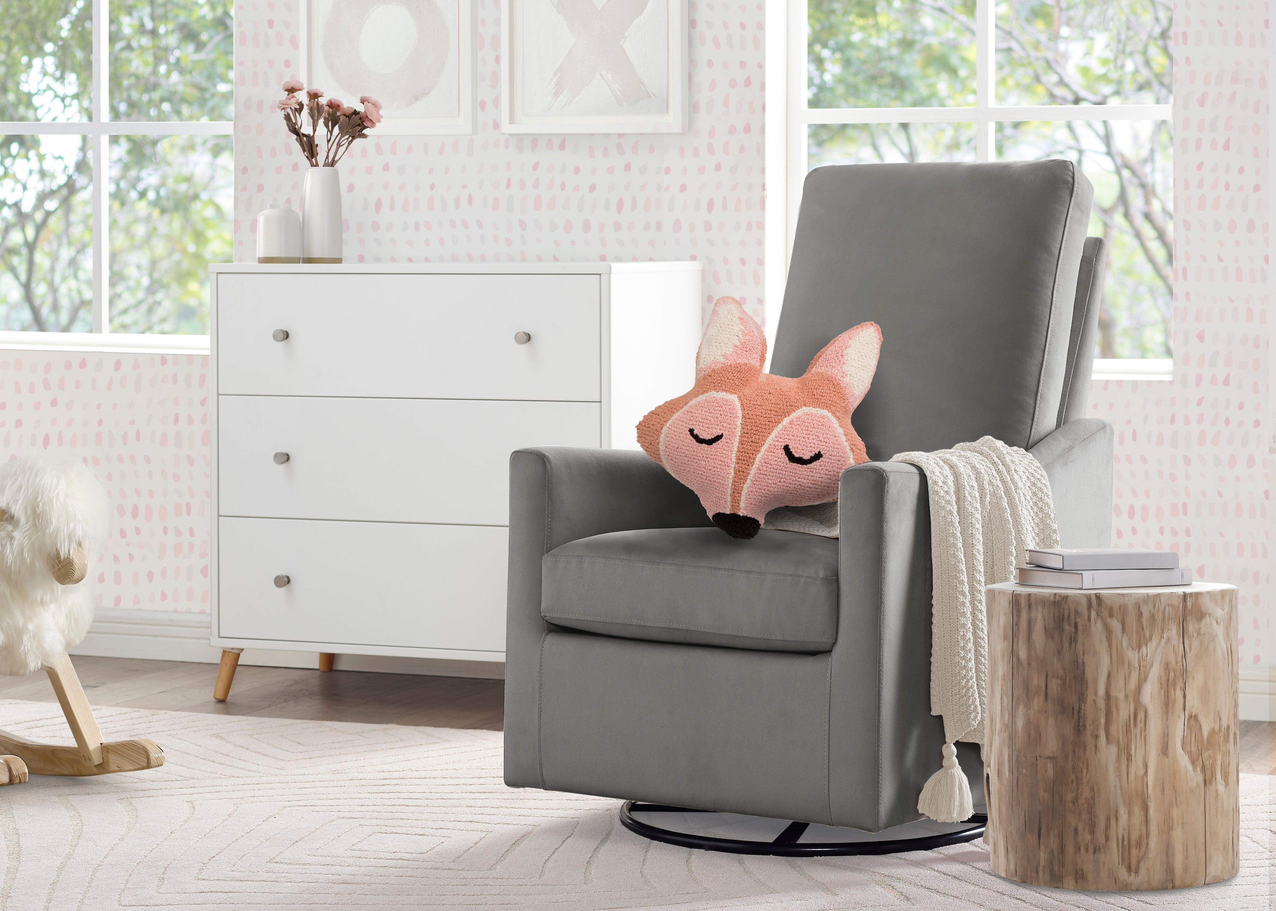 Fox Throw Pillow - Soft Decorative Cushion for Sofa, Bed & Home Decor - Perfect for Living Room, Nursery & Cozy Spaces