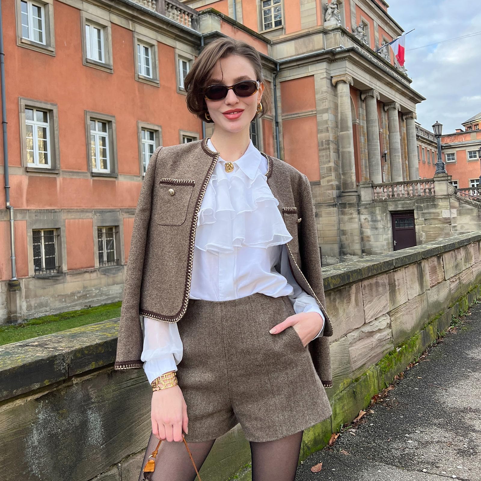 2025 Women's Casual Blazers - Long Sleeve Open Front Suit Jacket for Office Work & Business | Professional Style for Meetings, Interviews & Smart Casual Outfits