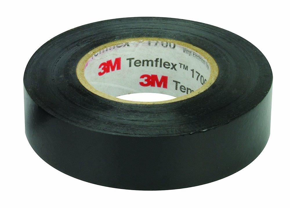 3M Temflex 1700 Electrical Tape - 10 Rolls (5 Sets, 60 Feet Total) - Premium Vinyl Insulation Tape for Electrical Wiring, Repairs & DIY Projects - Waterproof, Flame Resistant for Home, Office & Industrial Use