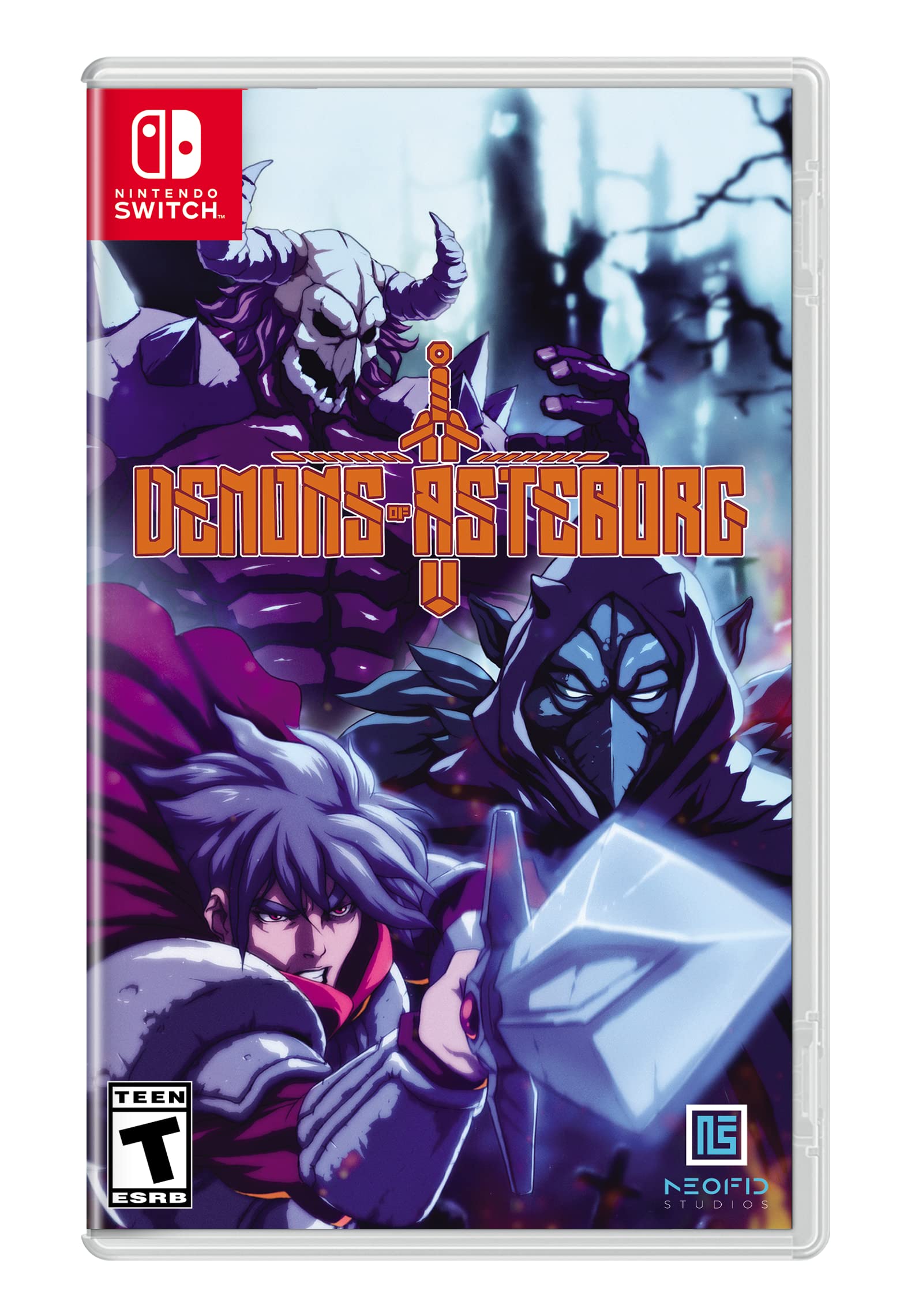 Demons of Asteborg - Action Adventure Game for Nintendo Switch - Perfect for Retro Gaming Enthusiasts & Single-Player Campaigns