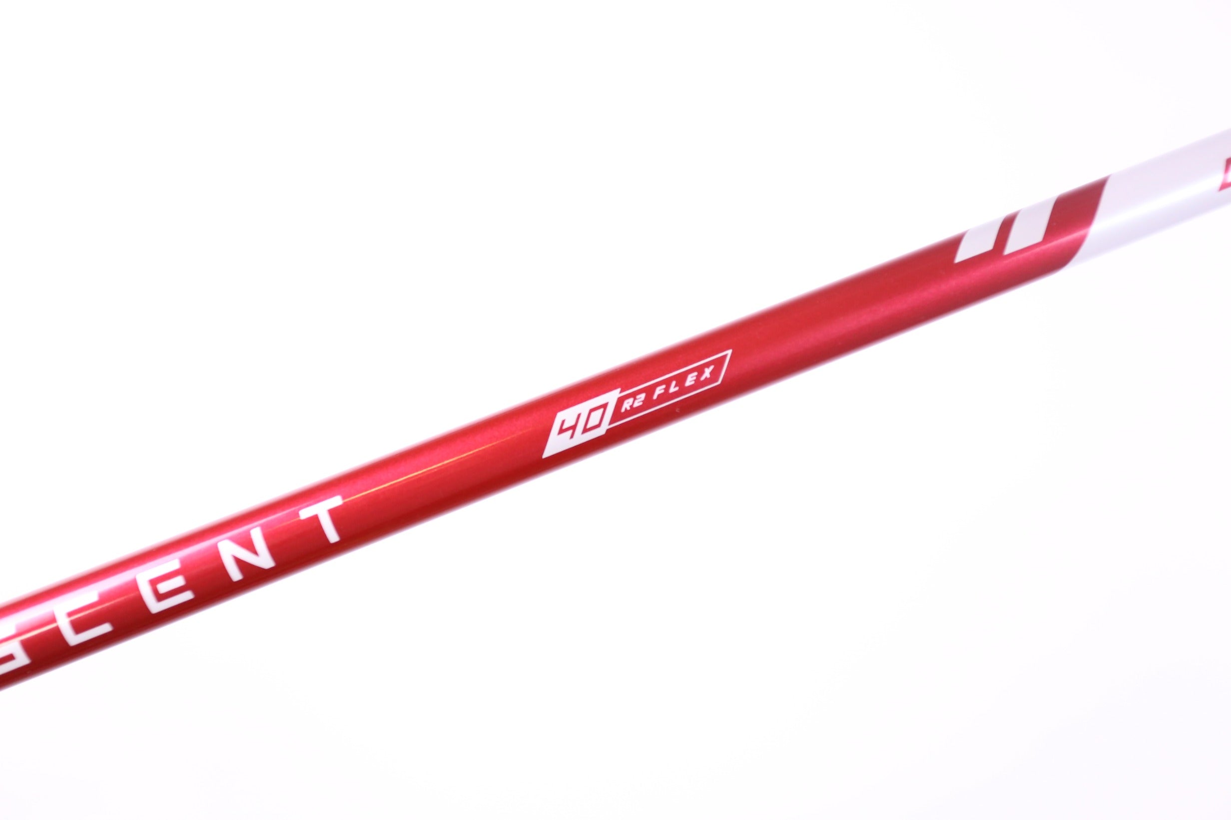 Used Aldila Ascent Red 40 Seniors Graphite Driver Shaft 44
