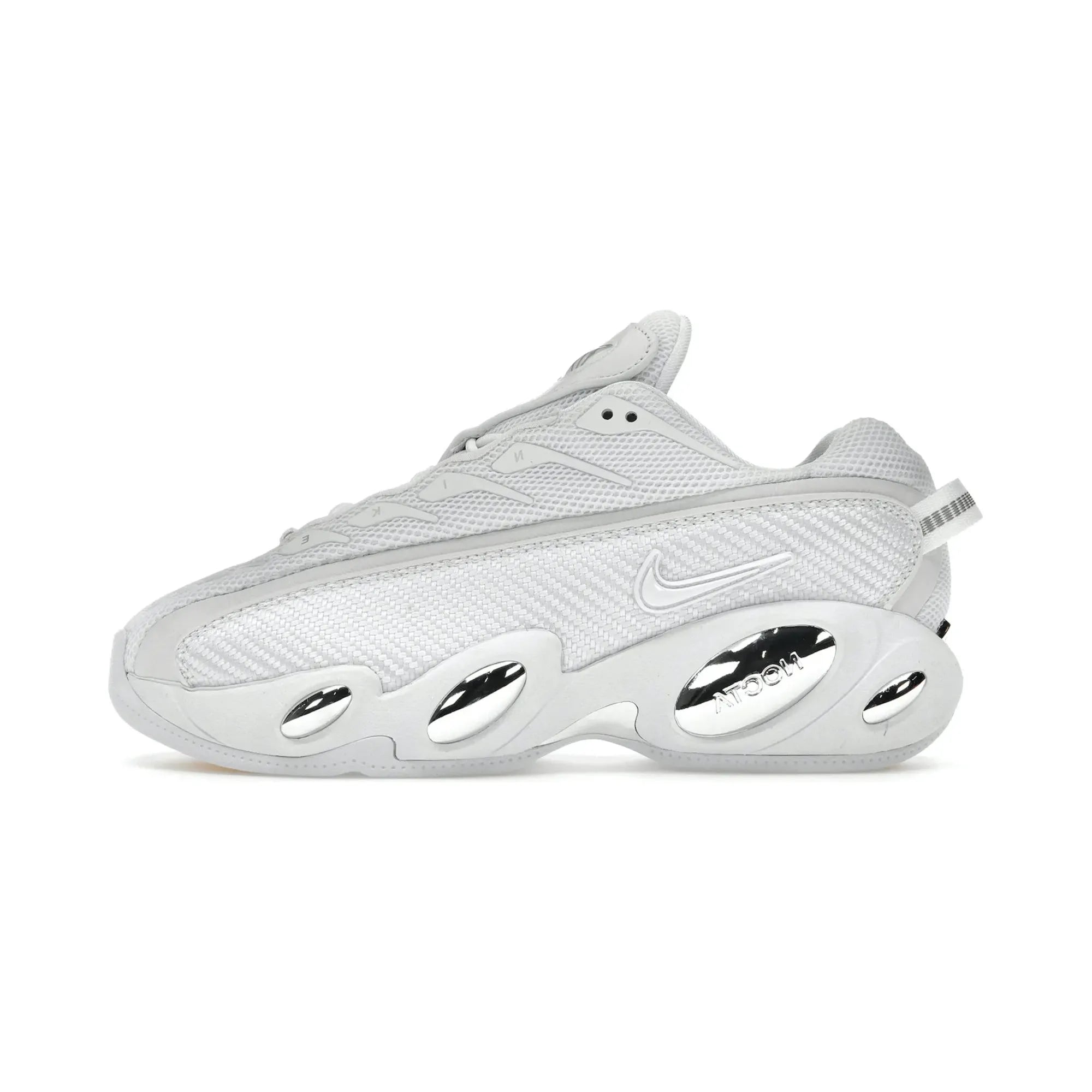 Nike NOCTA Glide Drake White Chrome Sneakers - Men's Running Shoes for Comfort & Style - Perfect for Gym, Workouts & Casual Wear