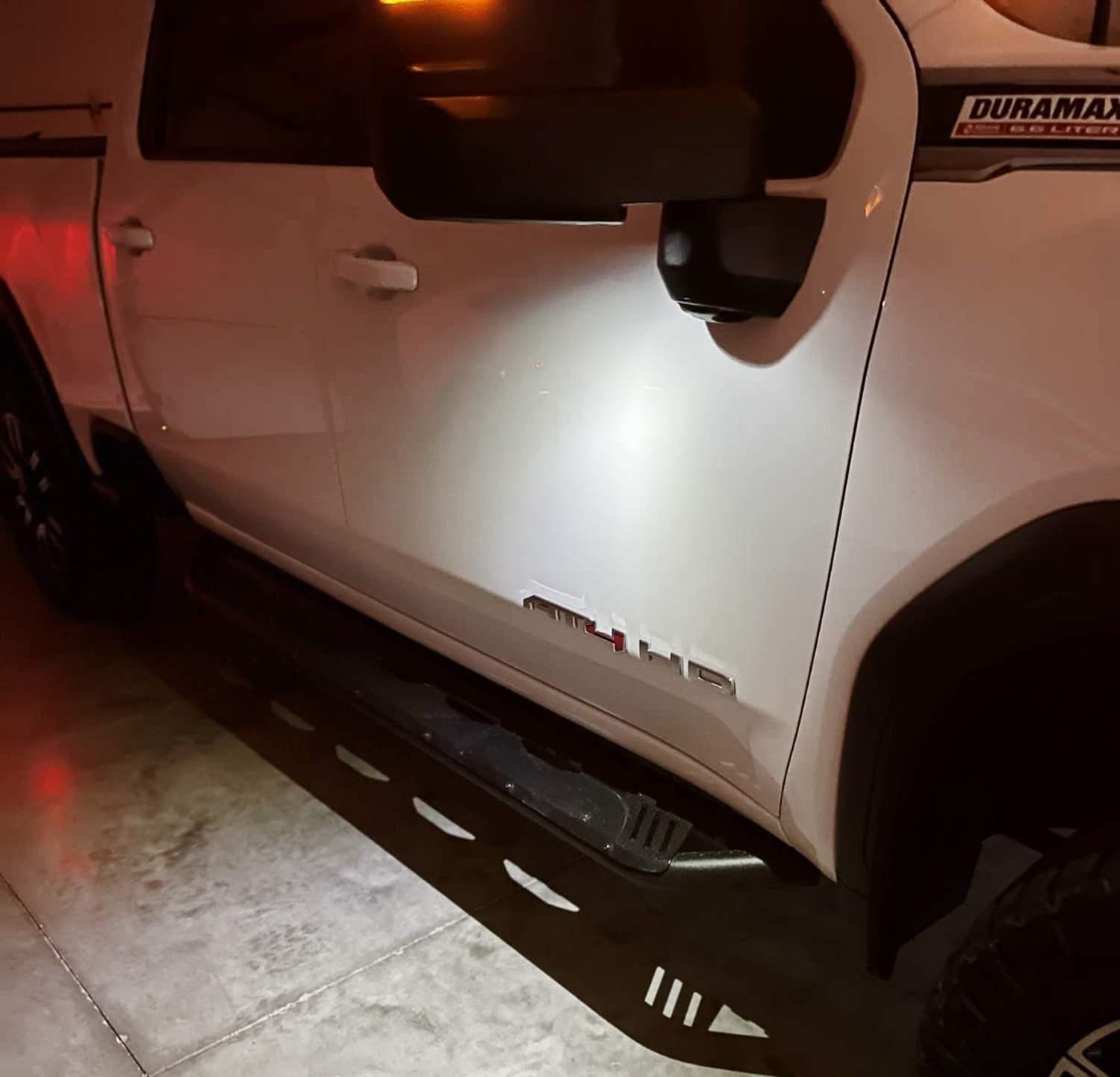 18 SMD Full LED Under Mirror Puddle Lights for Chevy Silverado Suburban & Sierra - Waterproof Door Step Lights for Nighttime Safety and Style