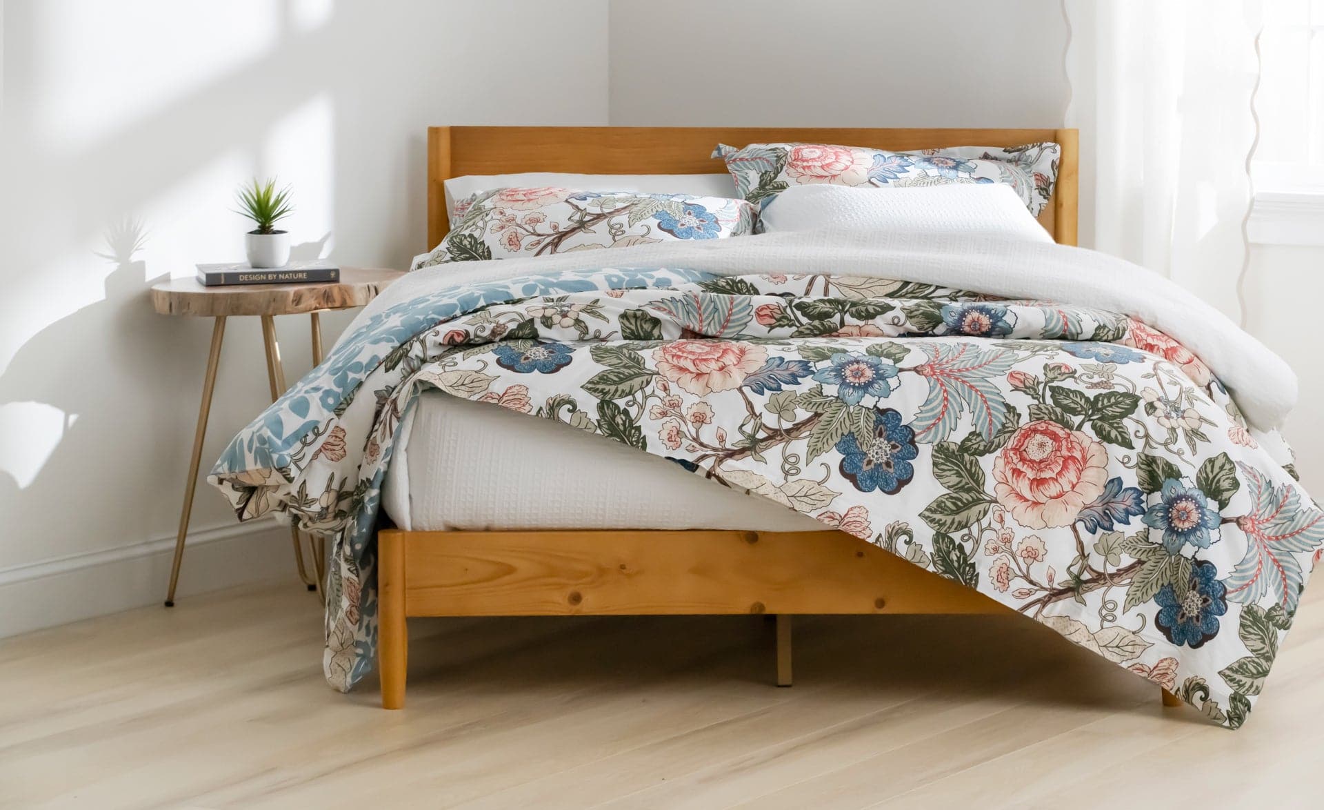 Sydney Reversible 100% Cotton Duvet Cover Set - Soft & Breathable Bedding for All Seasons - Perfect for Master Bedroom, Guest Room & Dorm Decor