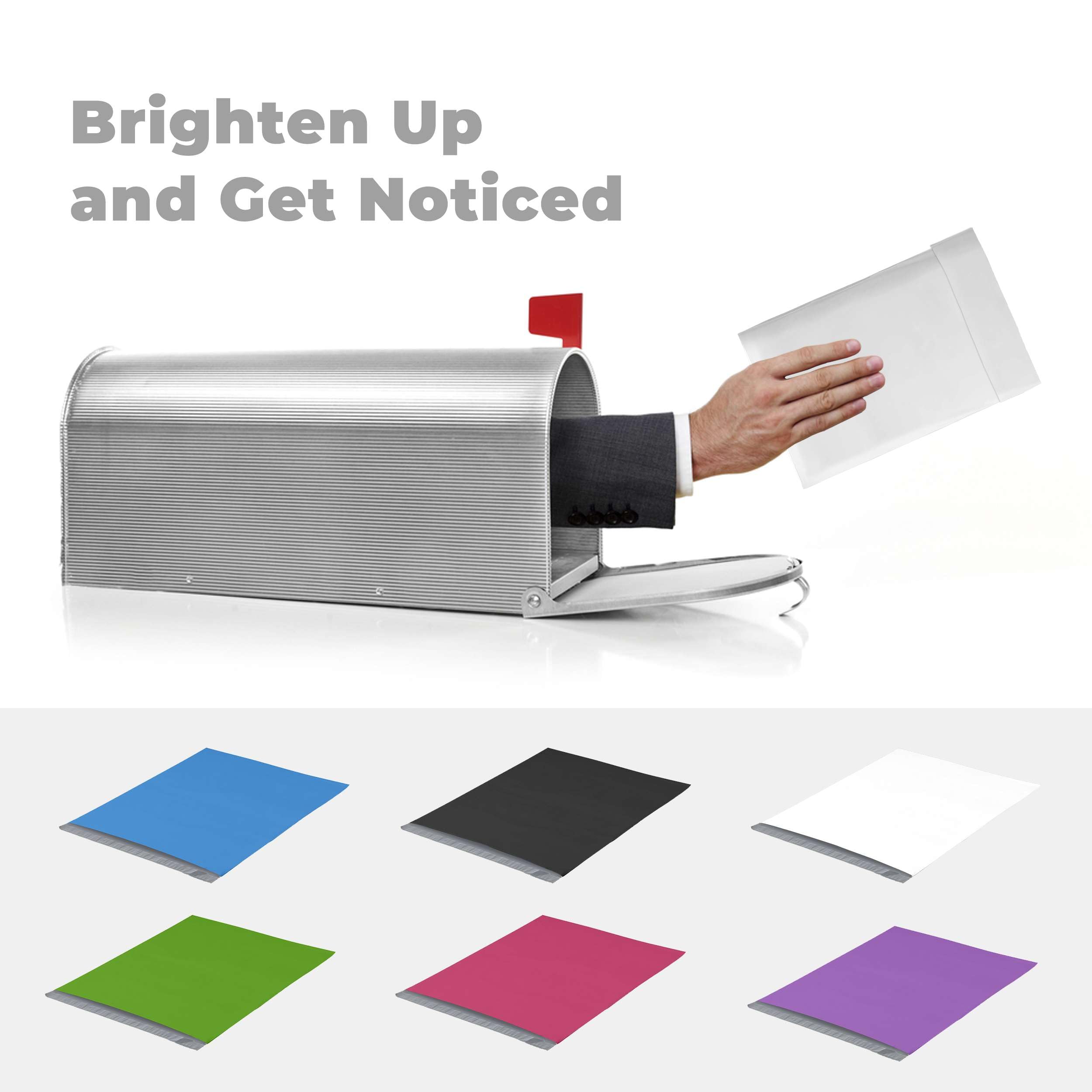 Small Poly Mailers 7.5x10 Inches - 500 Count White Shipping Bags | Tear & Puncture Resistant, Waterproof Mailing Envelopes | Perfect for Ecommerce, Subscription Boxes & Small Business Packaging