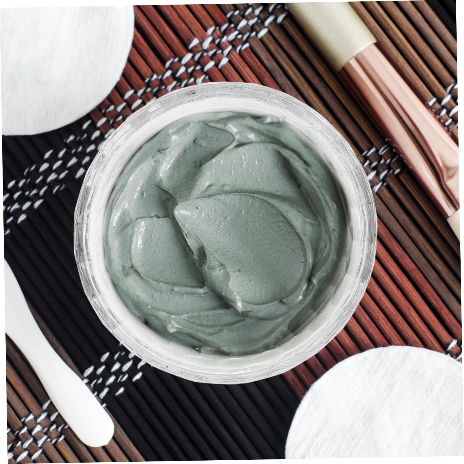 8cm Clear Spa Mixing Bowl for Facial Masks, Essential Oils & Beauty Treatments - Perfect for Salon, Spa & Home Skincare Routine (Great for DIY Face Masks, Aromatherapy & Professional Skin Care)
