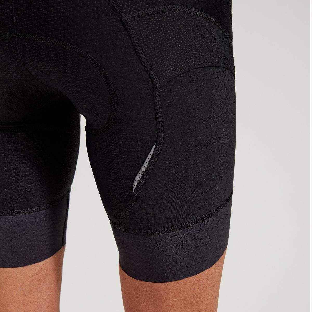 Women's High-Performance Cycling Bib Shorts - Coal Black | Breathable & Comfortable for Road Biking, Indoor Training & Long-Distance Rides
