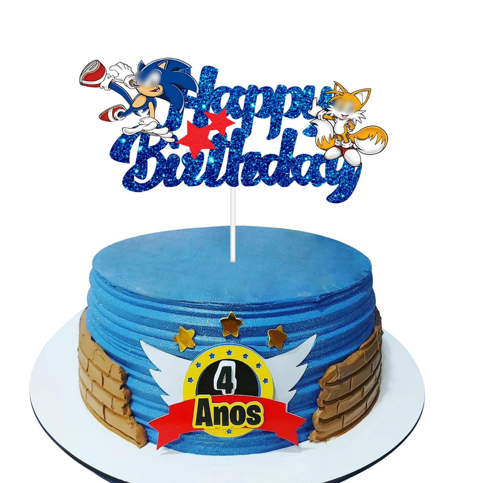 Cute Hedgehog Cake Topper - Adorable Birthday Cake Decorations for Kids, Girls & Boys - Perfect for Birthday Parties, Baby Showers & Special Celebrations