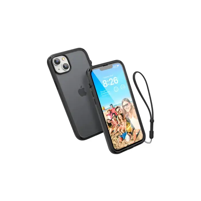Catalyst Influence MagSafe Case for iPhone 14 - Shockproof & Waterproof Protective Cover, Black | Perfect for Outdoor Adventures, Work & Everyday Use