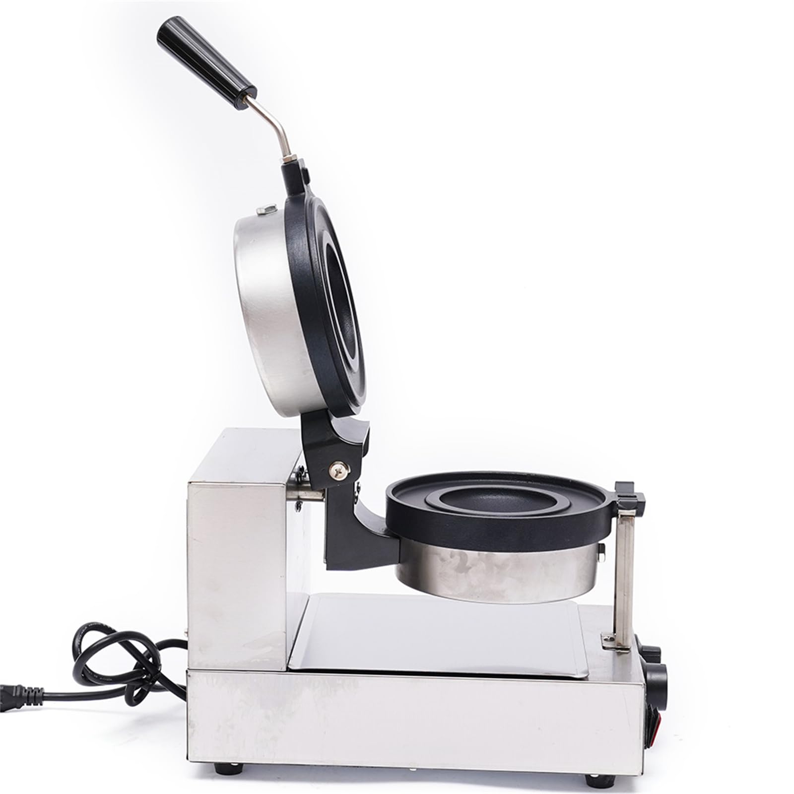 Commercial Electric Burger & Waffle Maker Machine - 1000W 8KG Stainless Steel Hamburger Press for Bakeries, Restaurants, Food Trucks - Perfect for Making Burgers, Waffles, Sandwiches in Commercial Kitchens & Catering Events