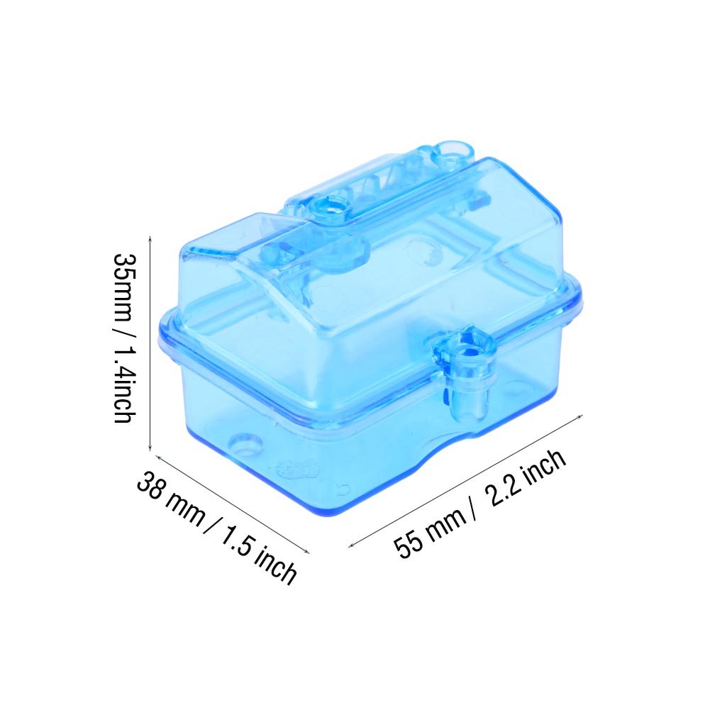 Waterproof Receiver Box for RC Vehicles - Durable Plastic Remote Control Receiver Enclosure | Ideal for Toy Models, Drones, and Outdoor RC Car Accessories