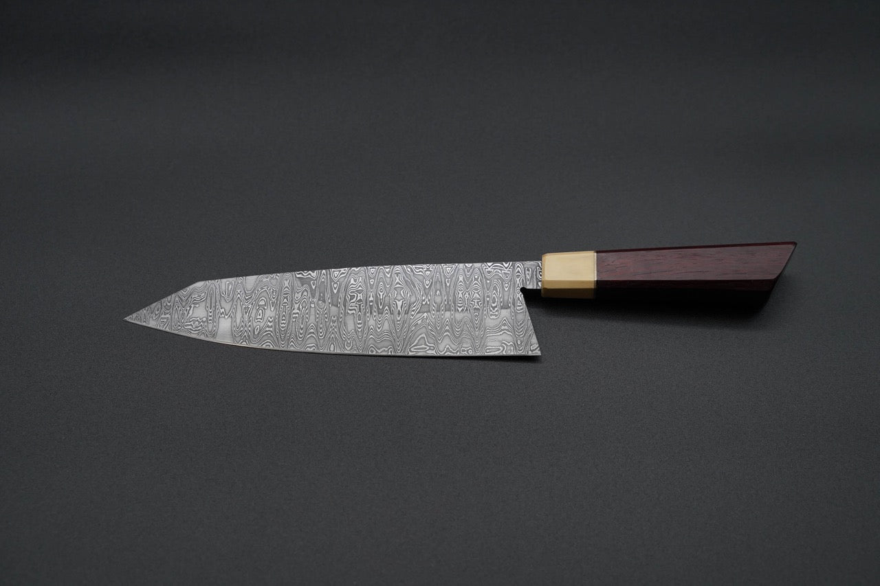 Fudo Forge 205mm K-Tip Gyuto Chef Knife by Erich Orris #1220 - Premium Japanese Kitchen Knife for Professional Chefs & Home Cooking