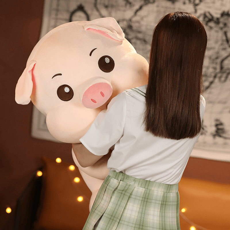 Extra Large Baby Pig Plush Toy - Soft & Cuddly Stuffed Animal for Kids, Nursery Decor, Birthday Gifts (Perfect for Cuddling, Playtime & Nursery Themes)