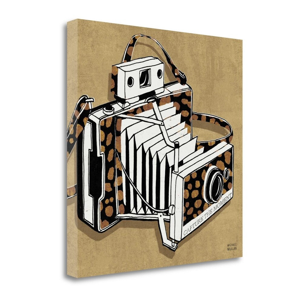 Analog Jungle Camera By Michael Mullan - Premium Giclee Art Print on Gallery Wrapped Canvas - Wall Decor for Living Room, Bedroom & Office