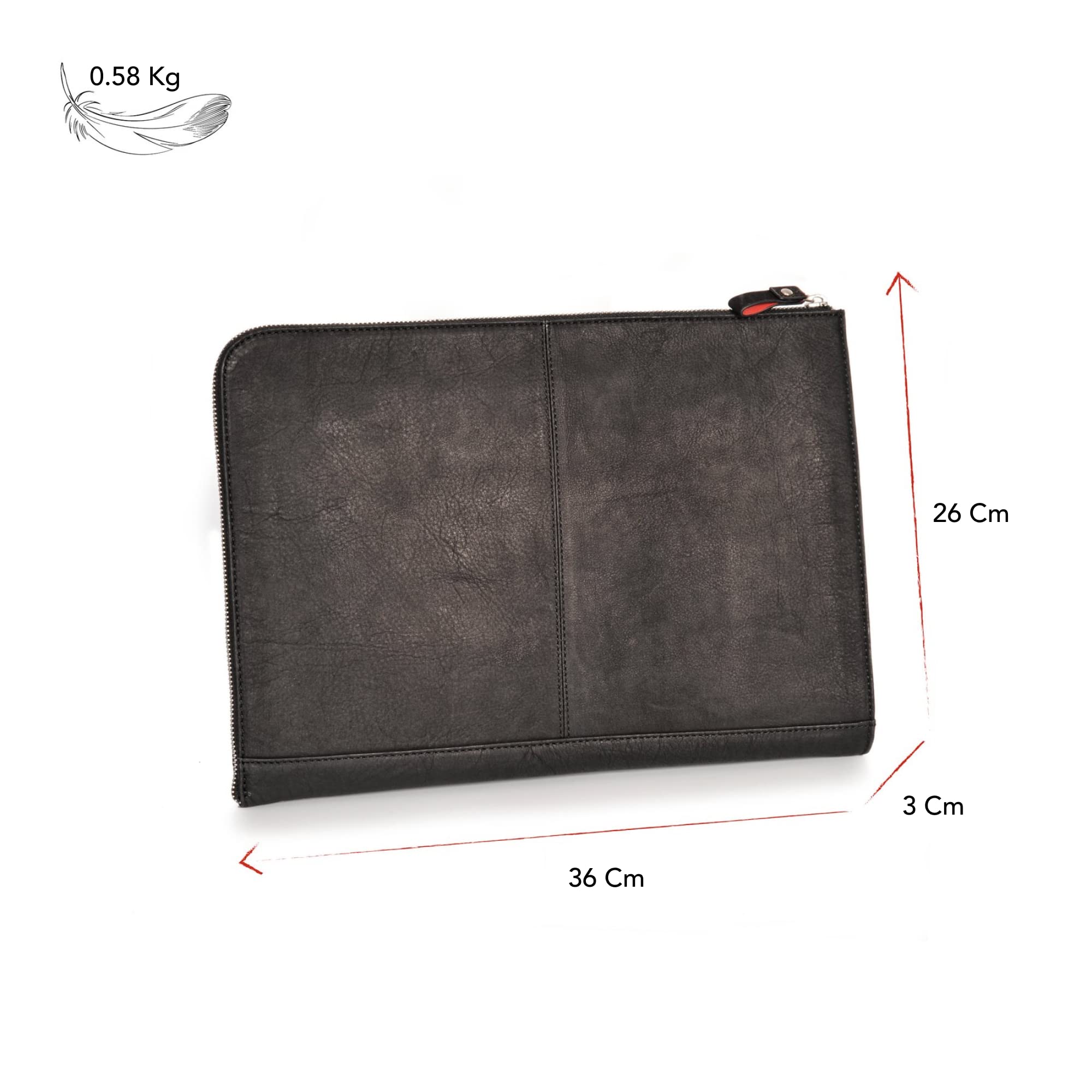 DONBOLSO Laptop Sleeve - Protective Notebook Case for 13-15 Inch Laptops - Waterproof & Scratch-Resistant - Minimalist Design - Perfect for Work, School & Travel